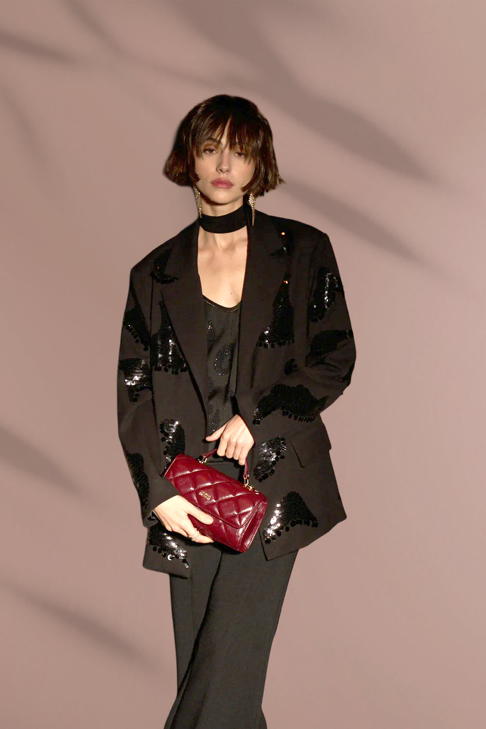 Nightglint Sequin Blazer