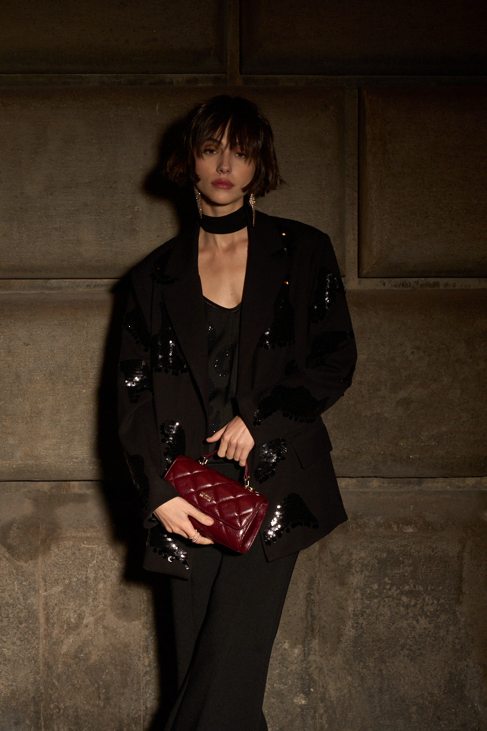 Nightglint Sequin Blazer