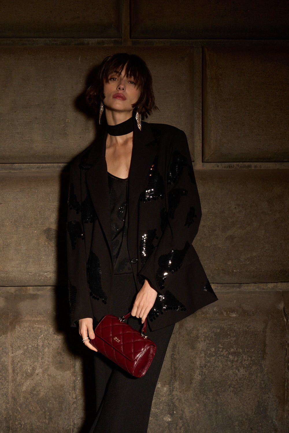 Nightglint Sequin Blazer