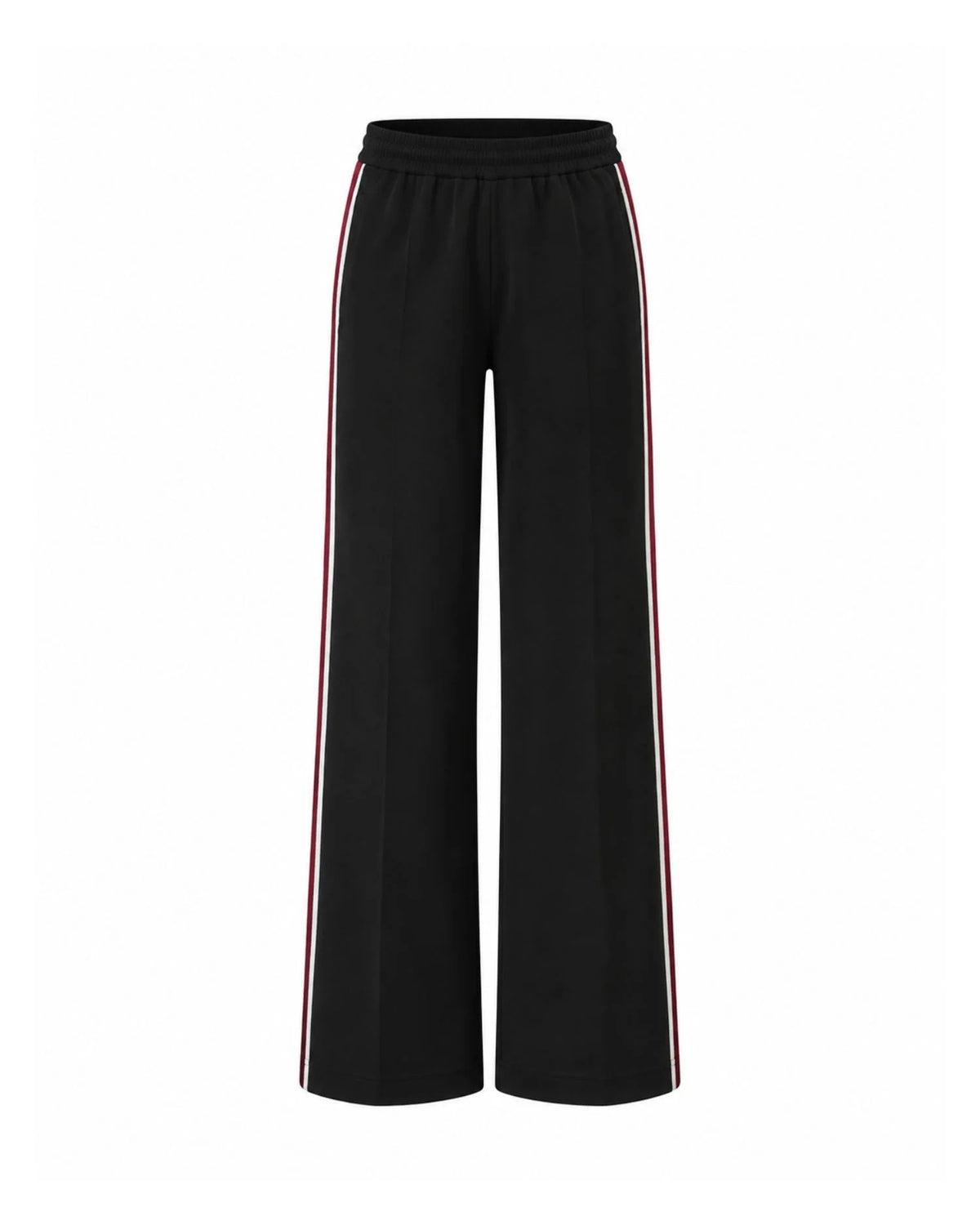 Palazzo Pants in Jersey with Side Bands