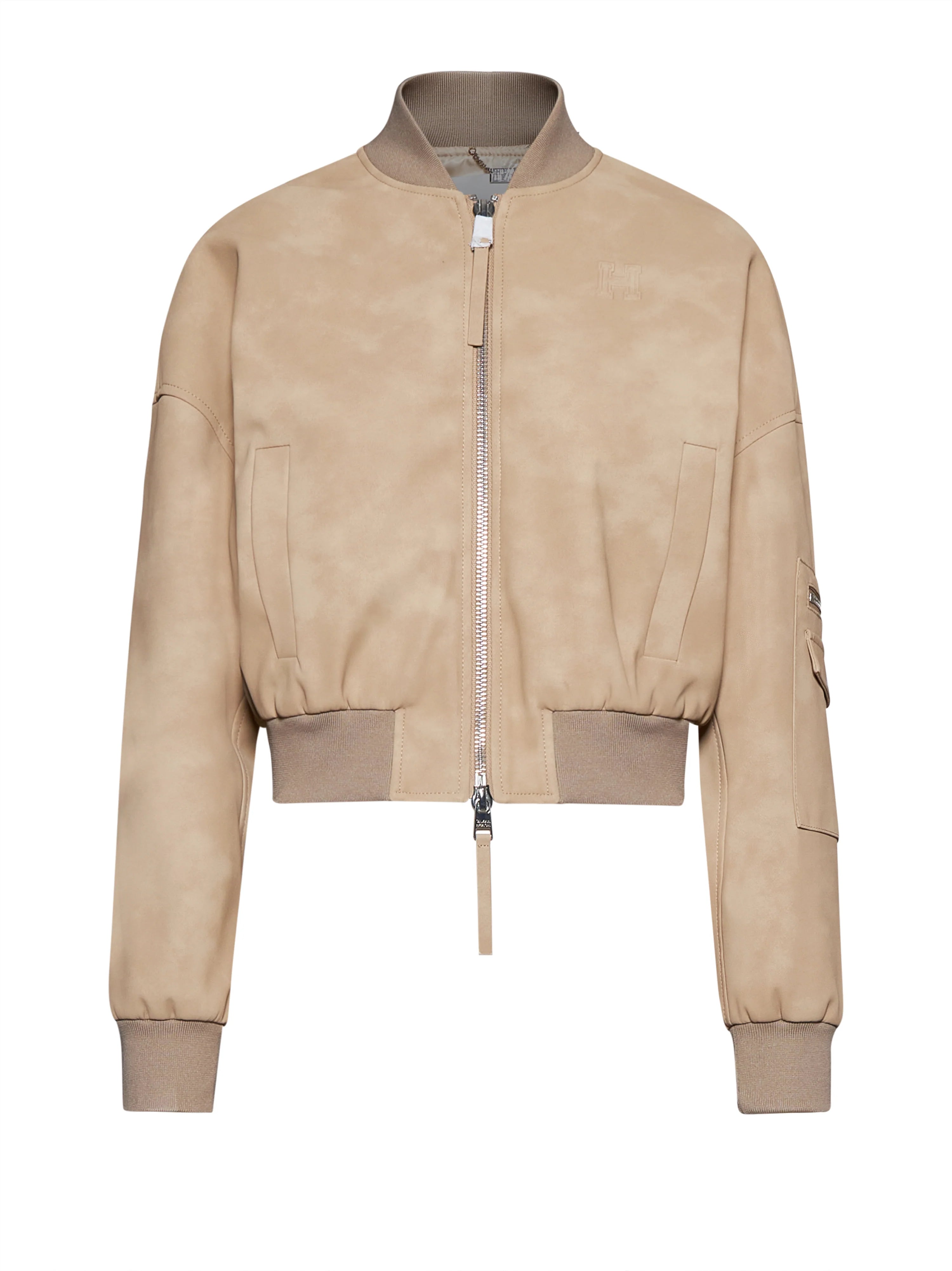 Jacket with Zip Closure and Contemporary Design