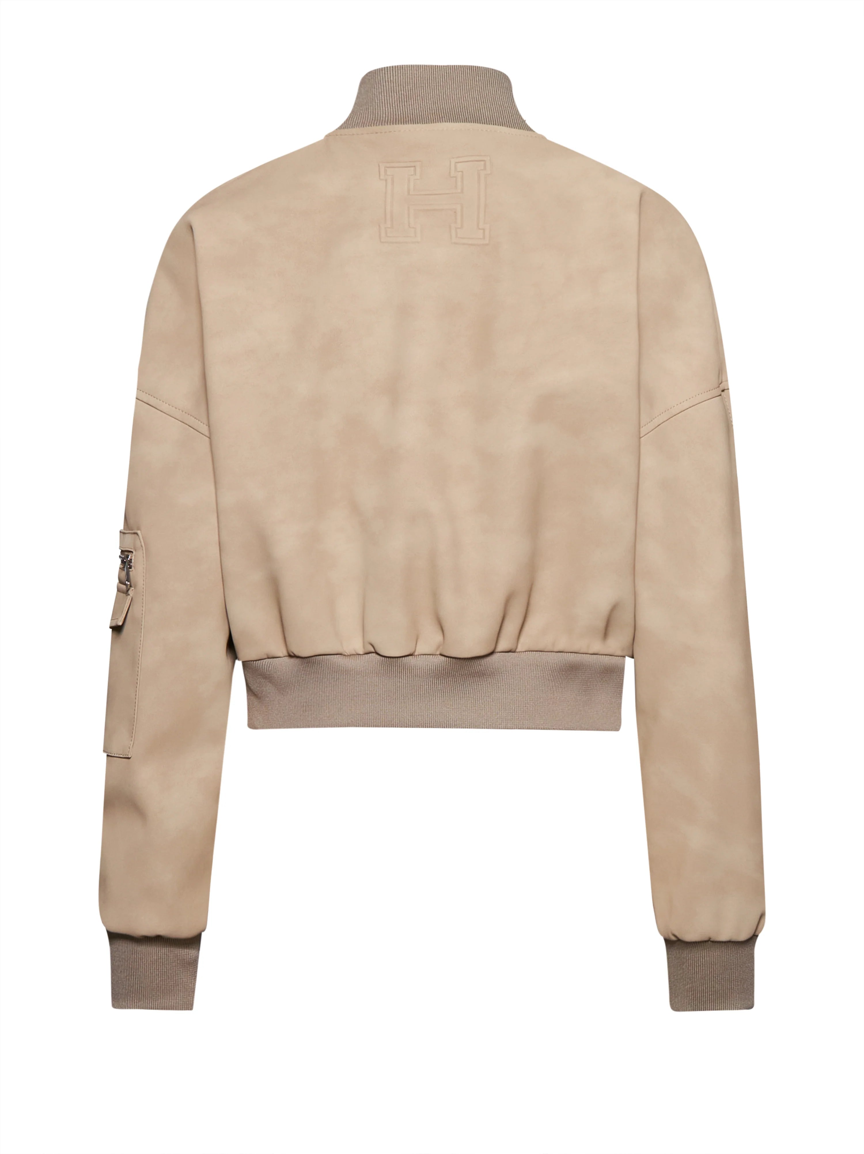 Jacket with Zip Closure and Contemporary Design