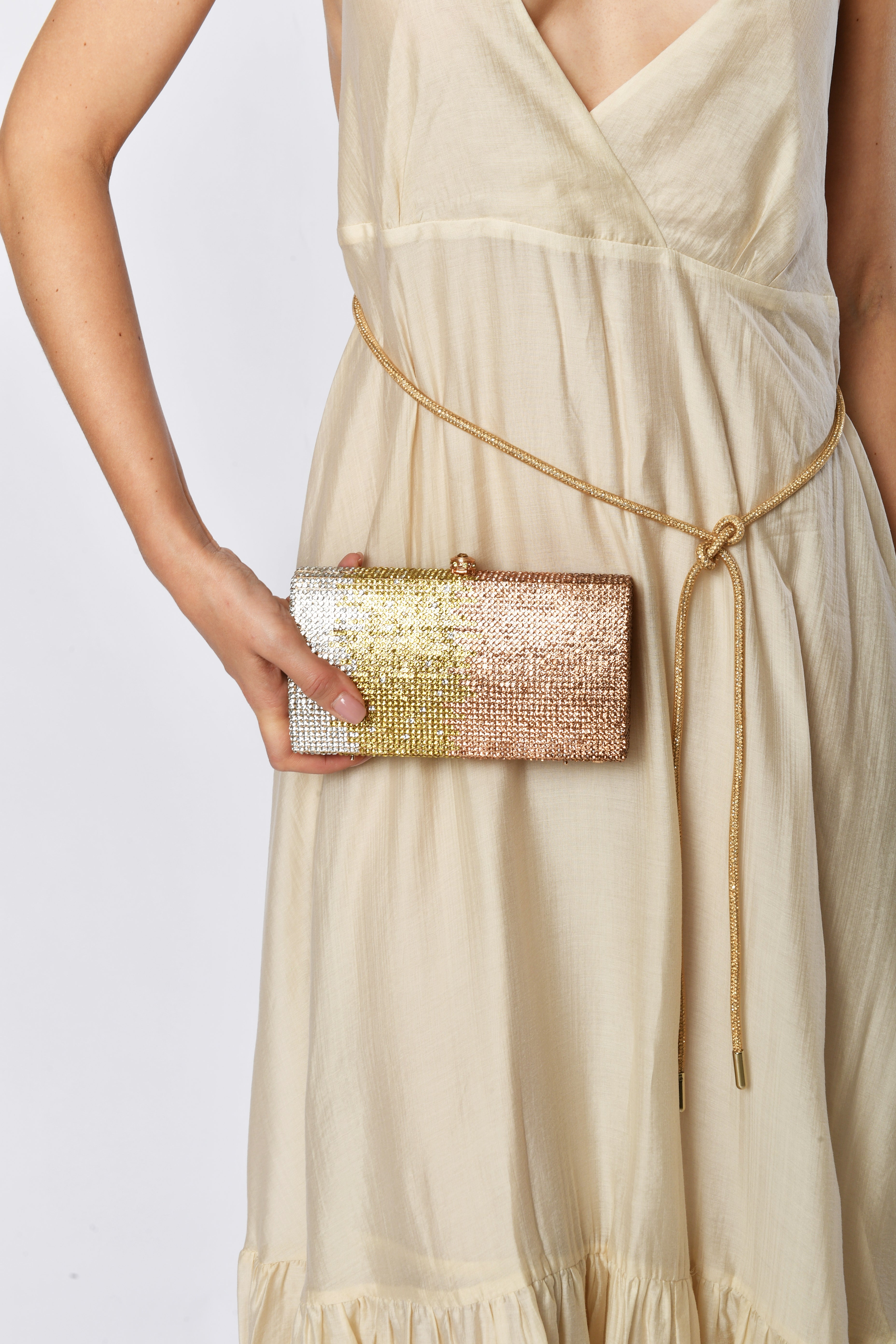 Champagne Floor-Length Gown