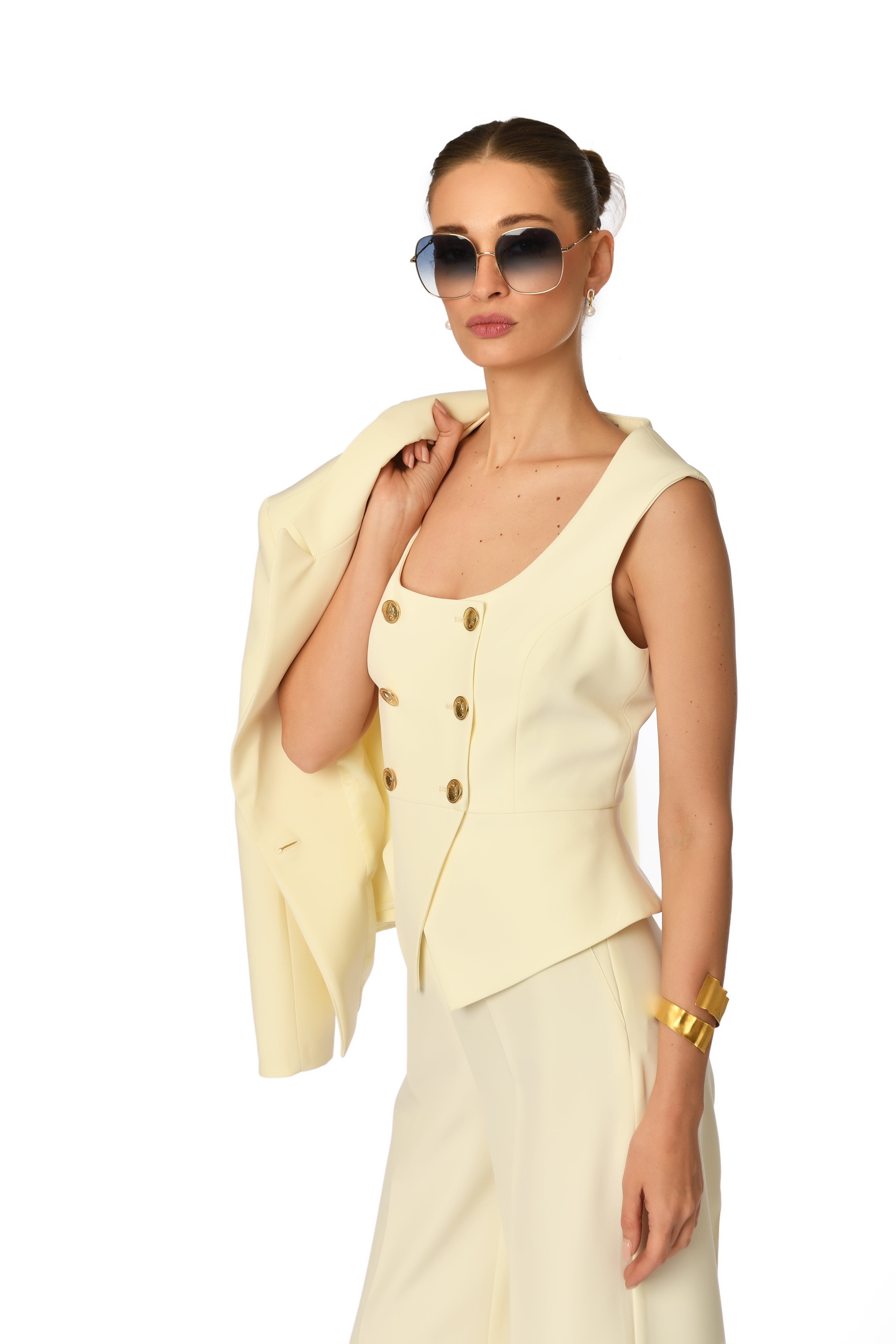 Ivory Command Vest