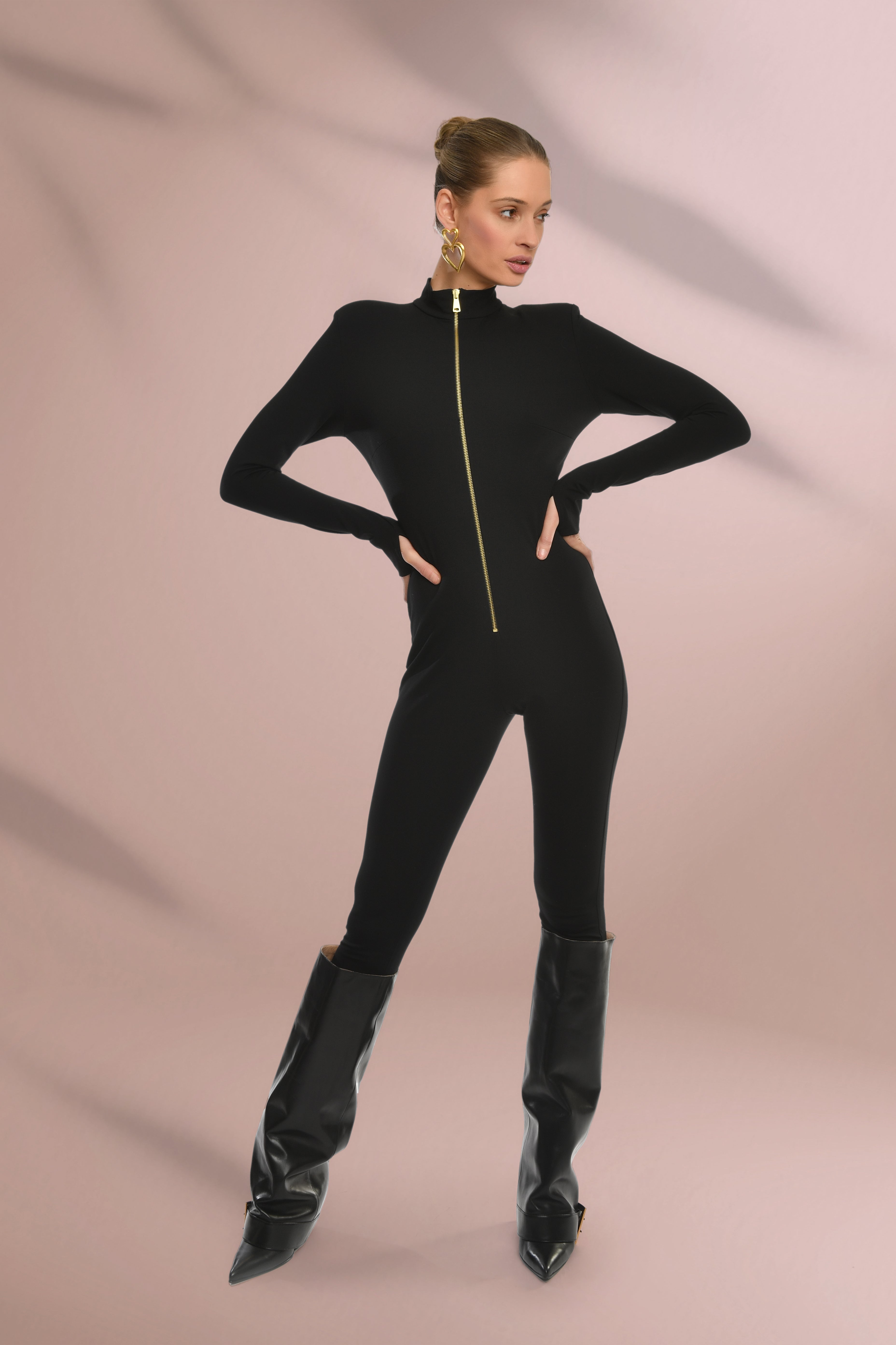 Obsidian Contour Jumpsuit