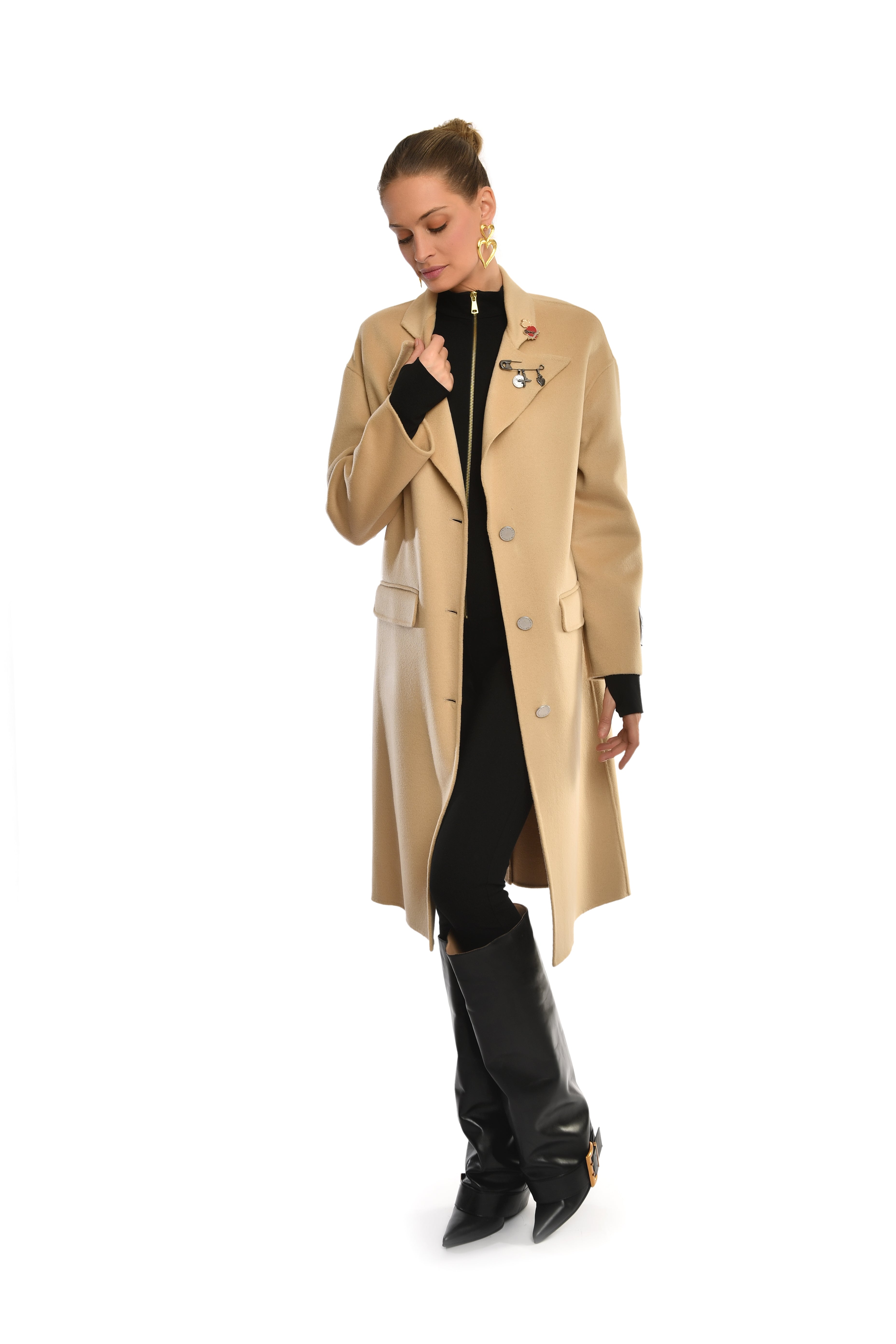 Oathkeeper Wool Blend Coat