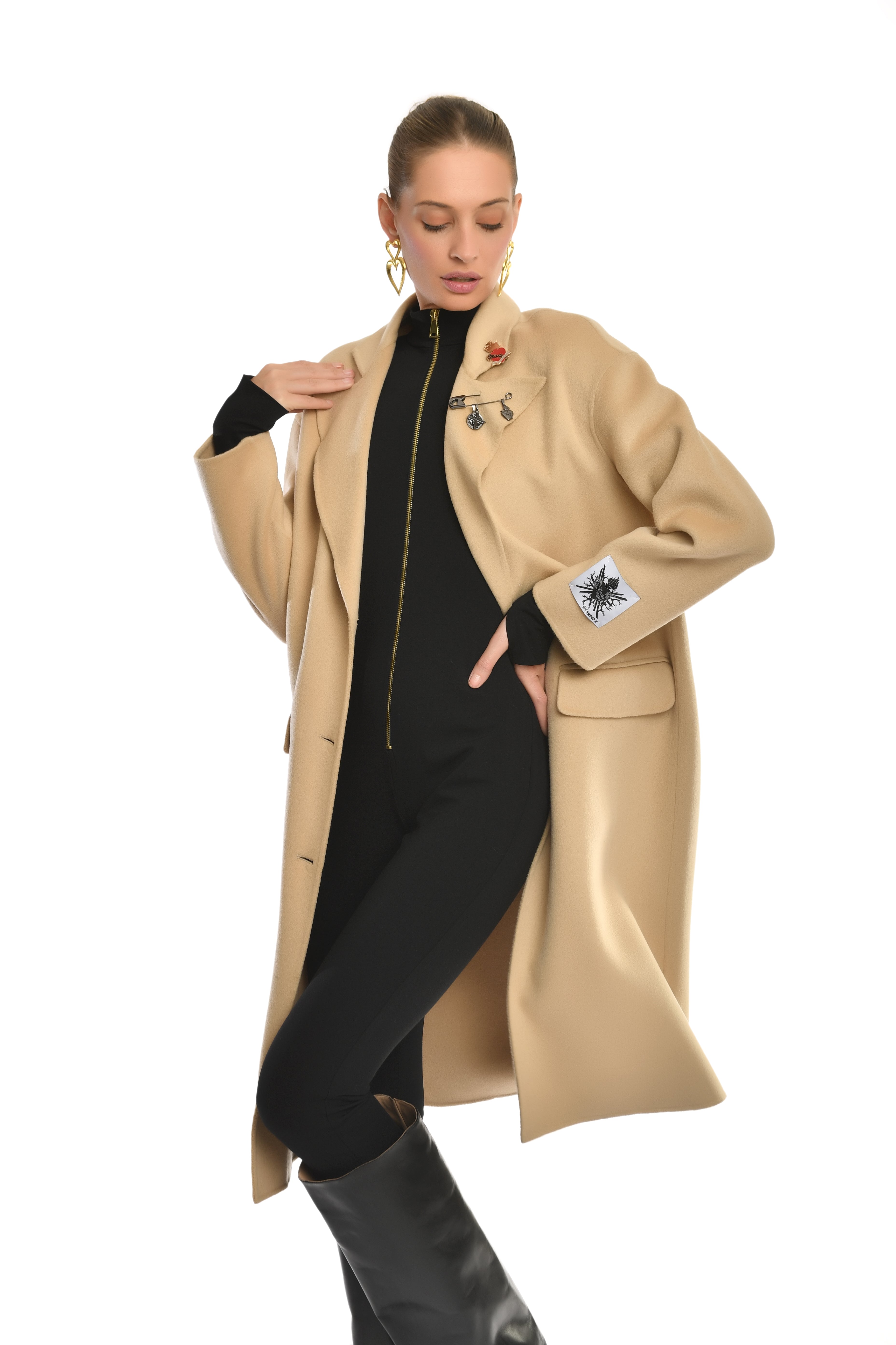 Oathkeeper Wool Blend Coat