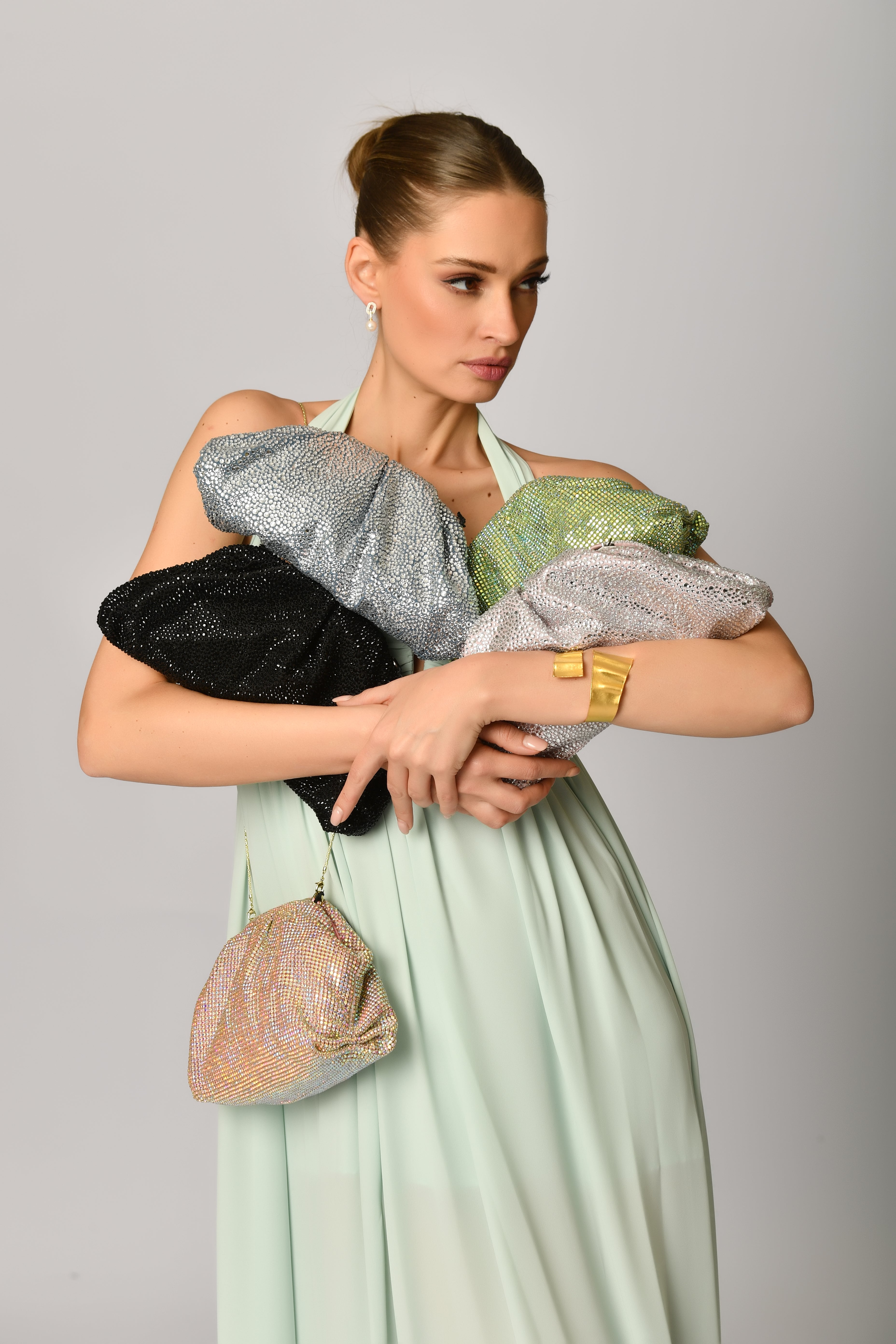 Soft Halter Flow Dress