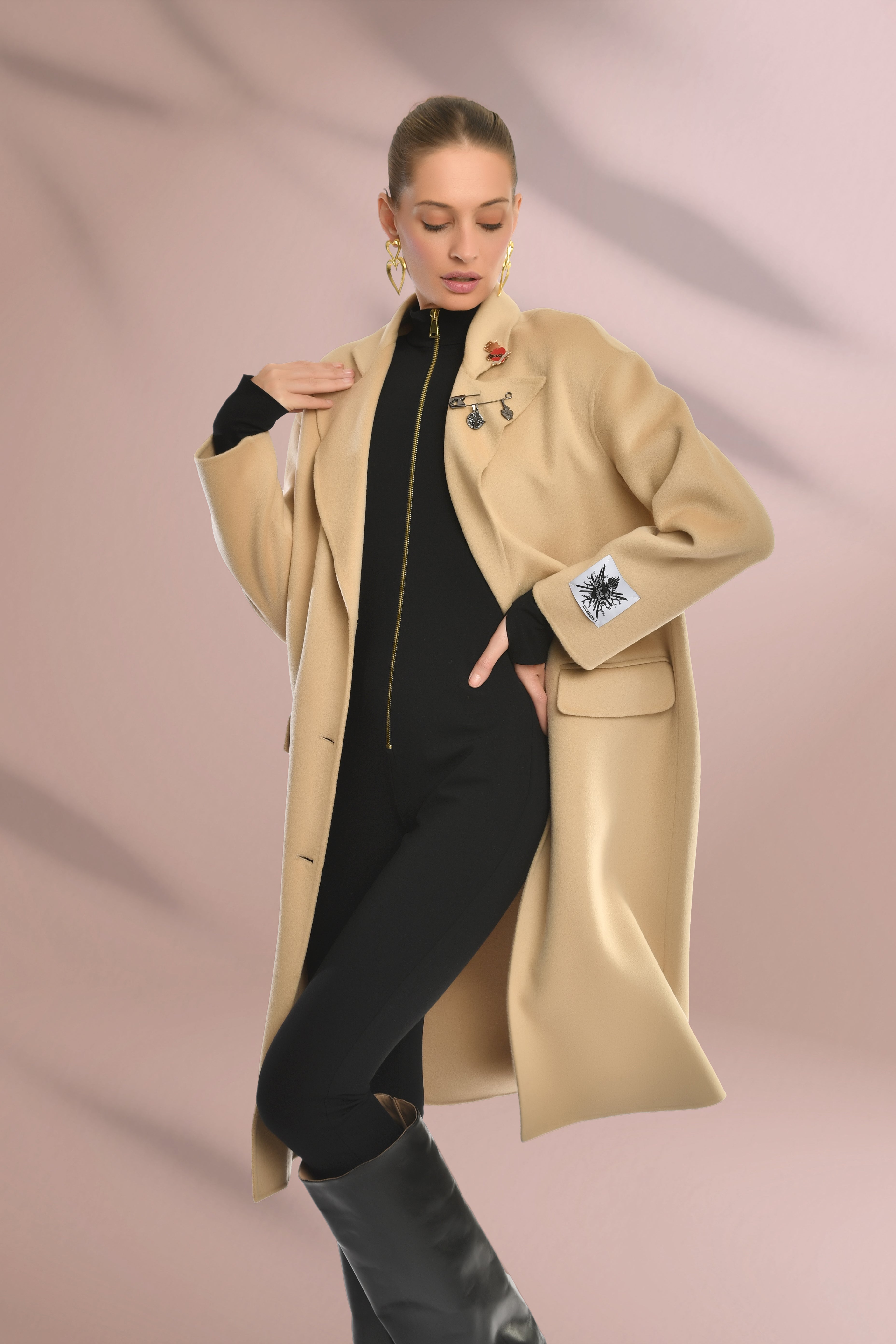 Oathkeeper Wool Blend Coat