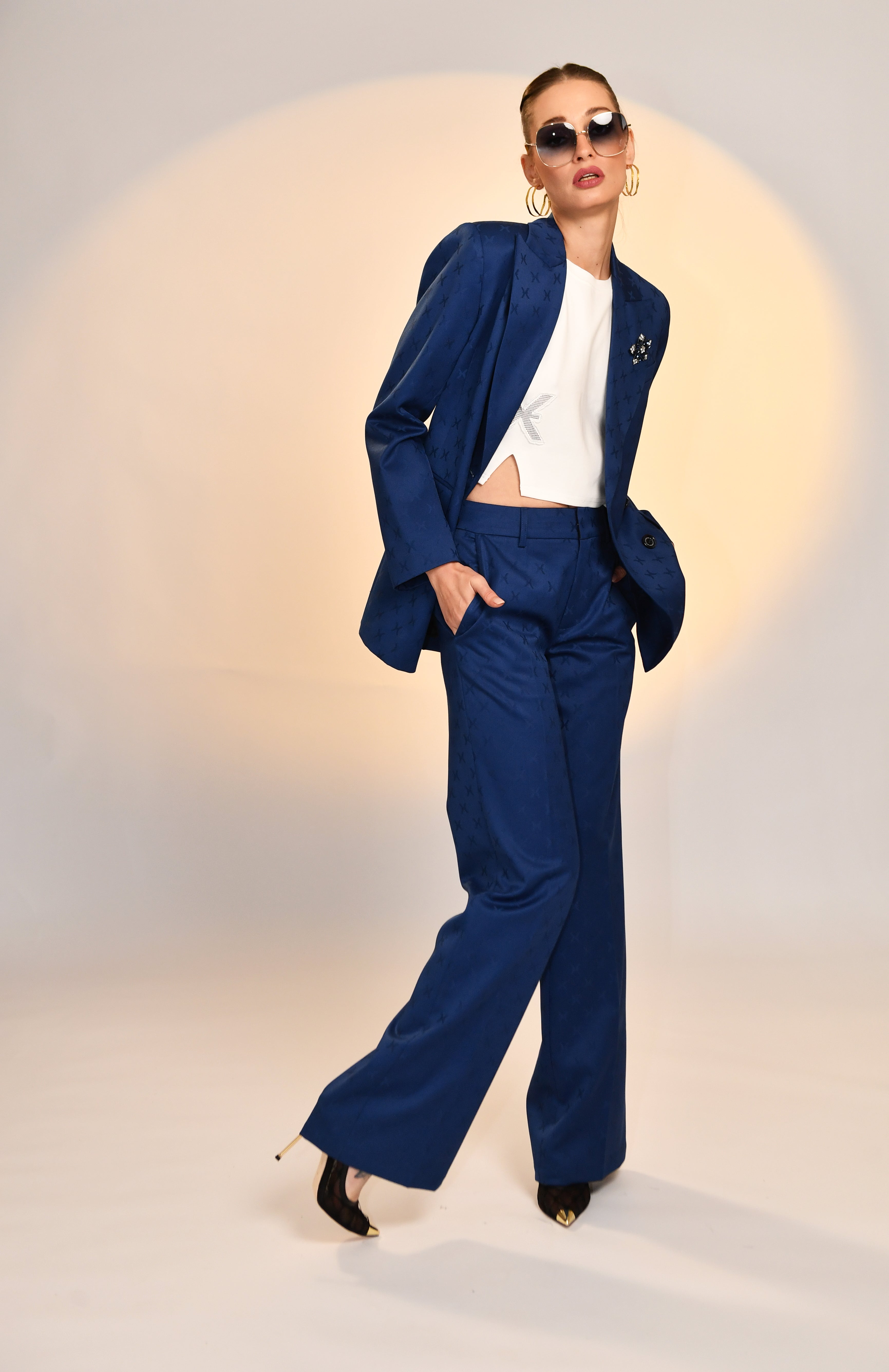 Midnight Tailored Blazer