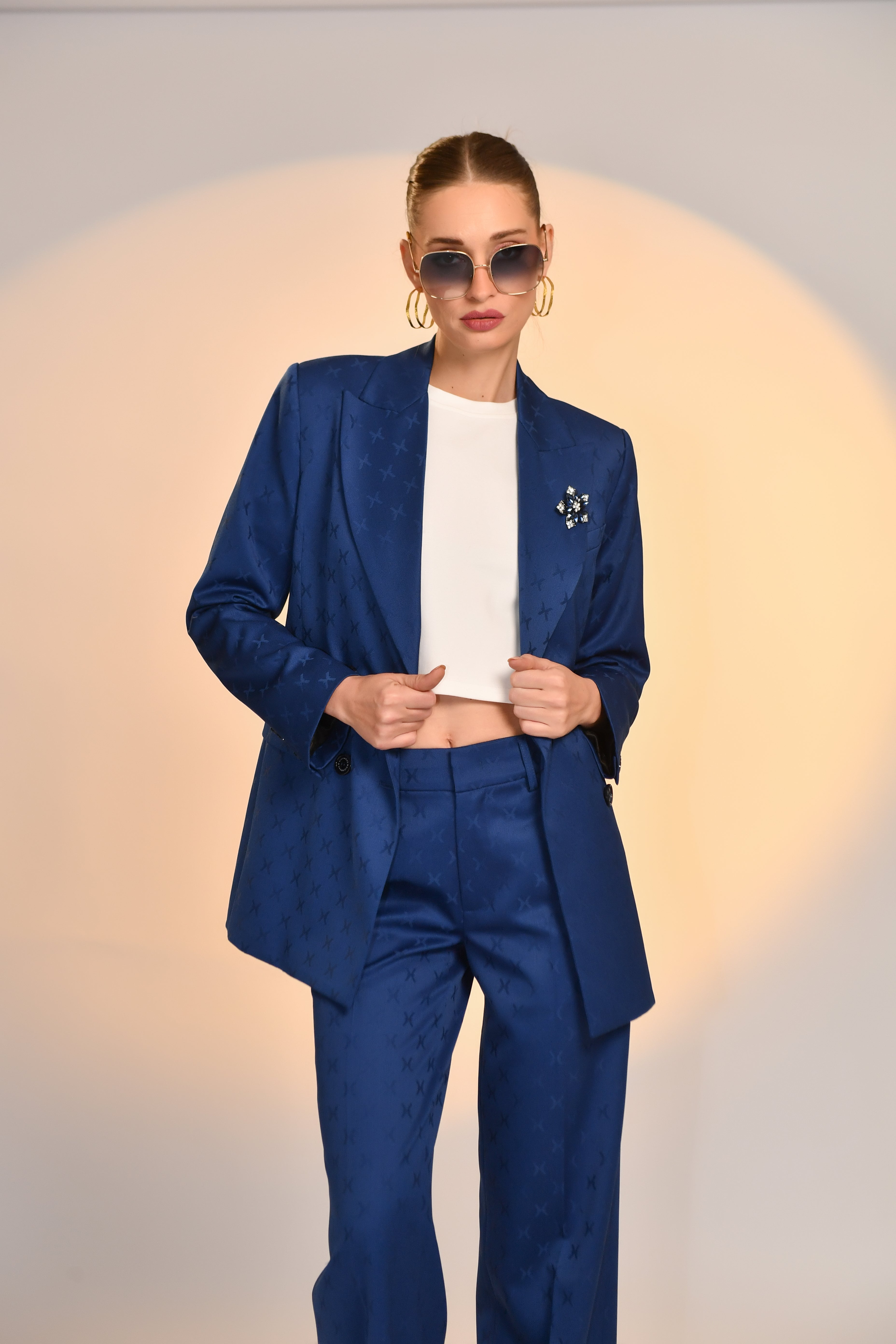 Midnight Tailored Blazer
