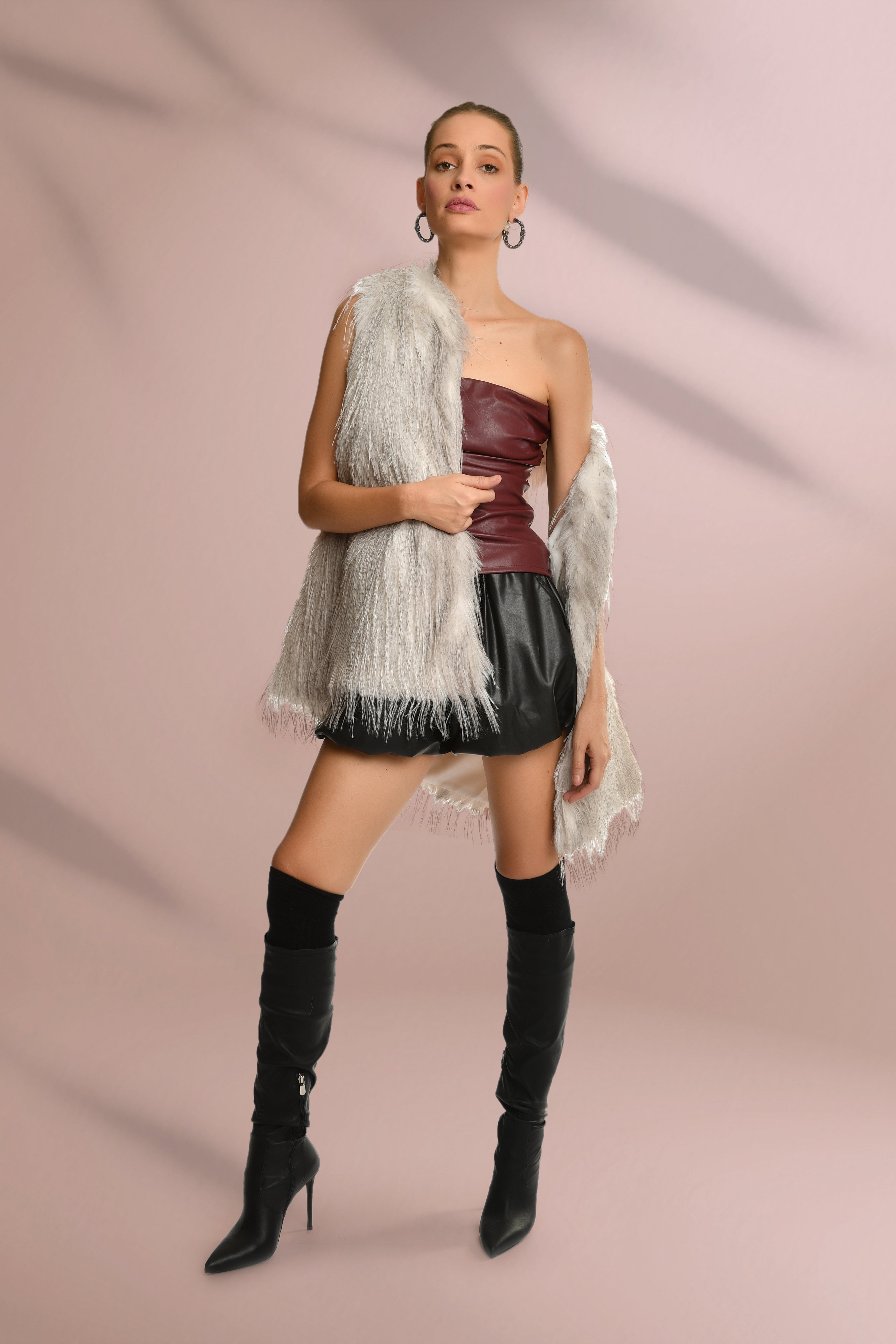 Draped Bolero Jacket