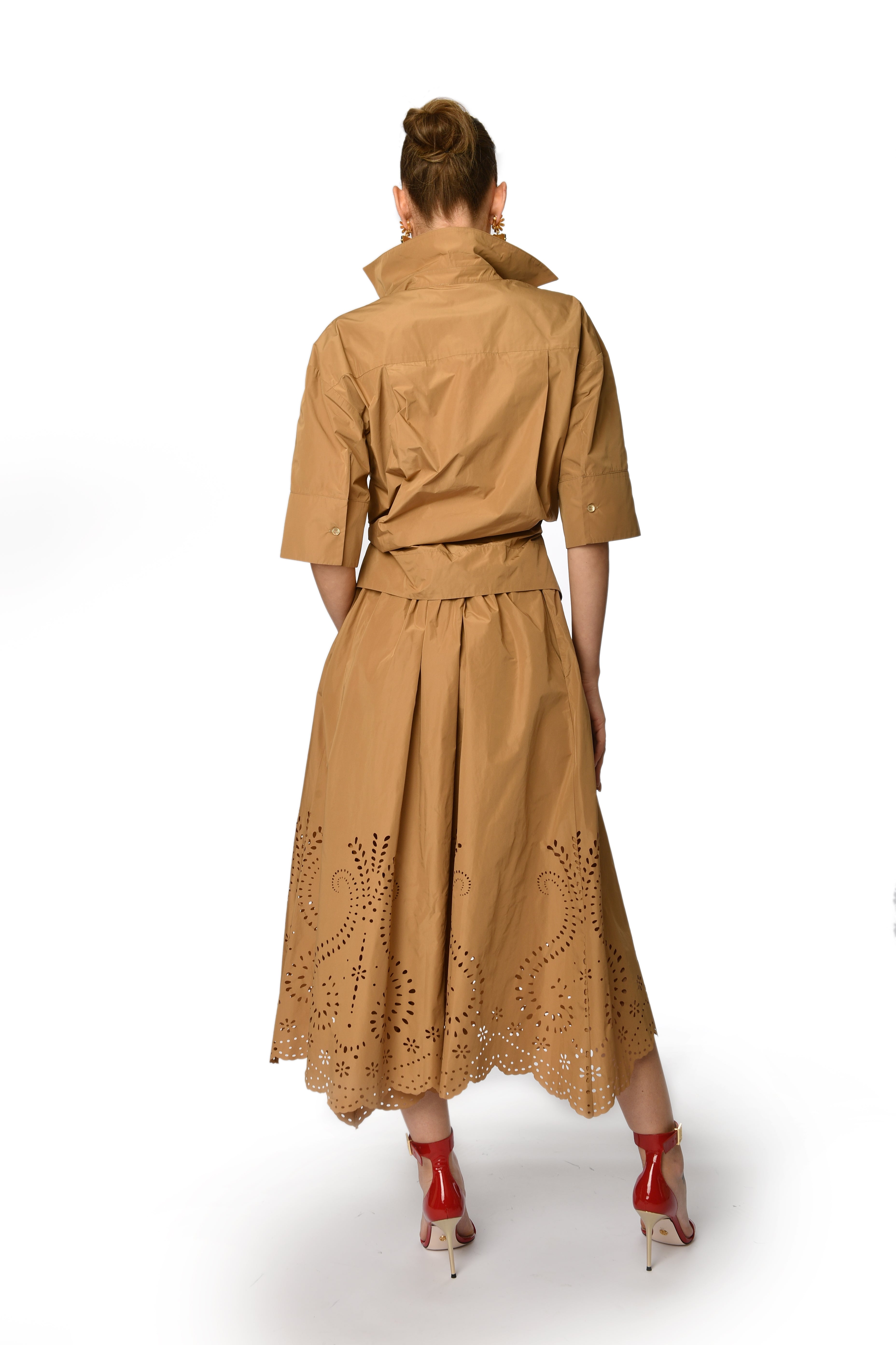 Popeline Knot Shirt