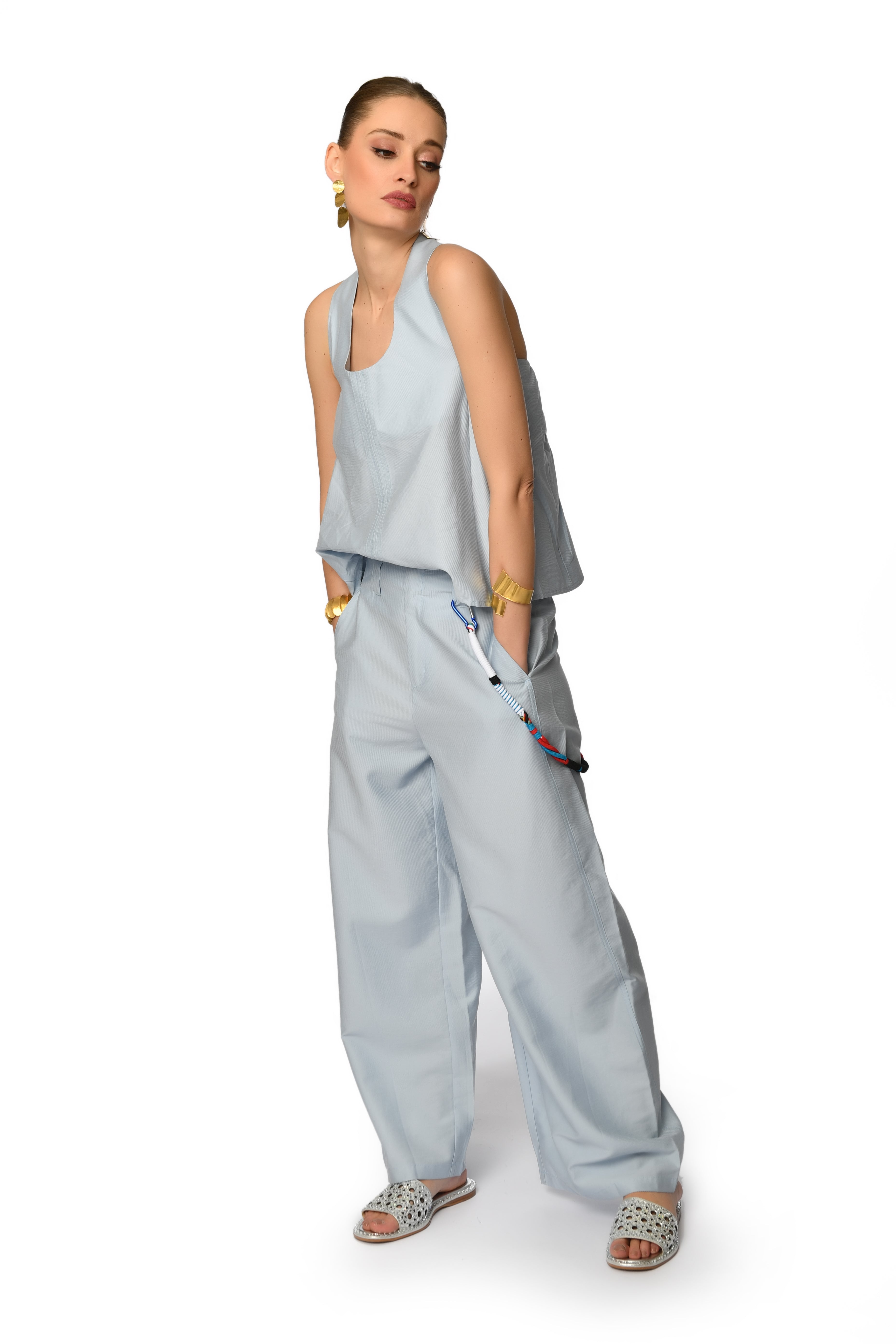 Powder Blue Minimal Tank
