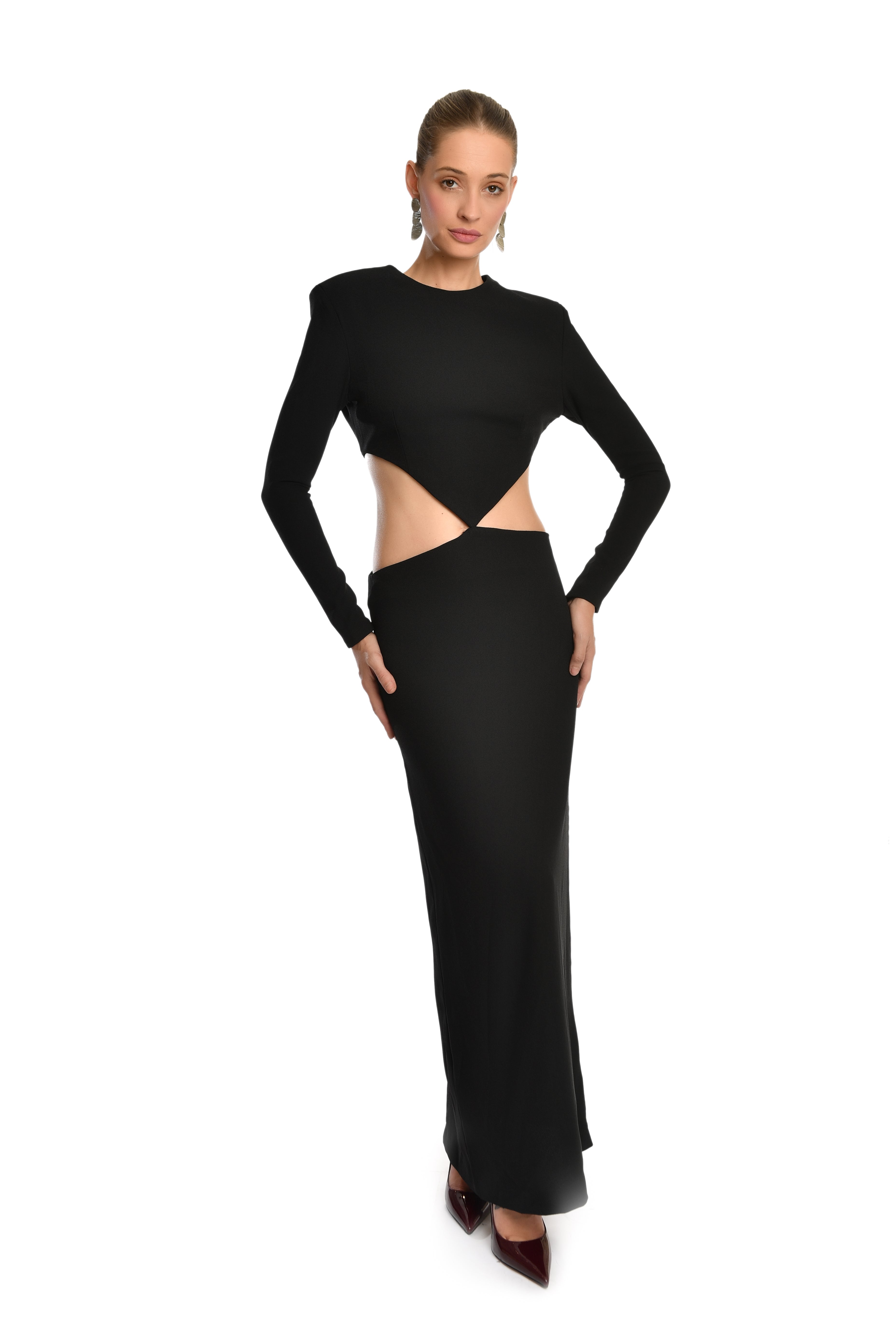 Midsection Cutout Dress