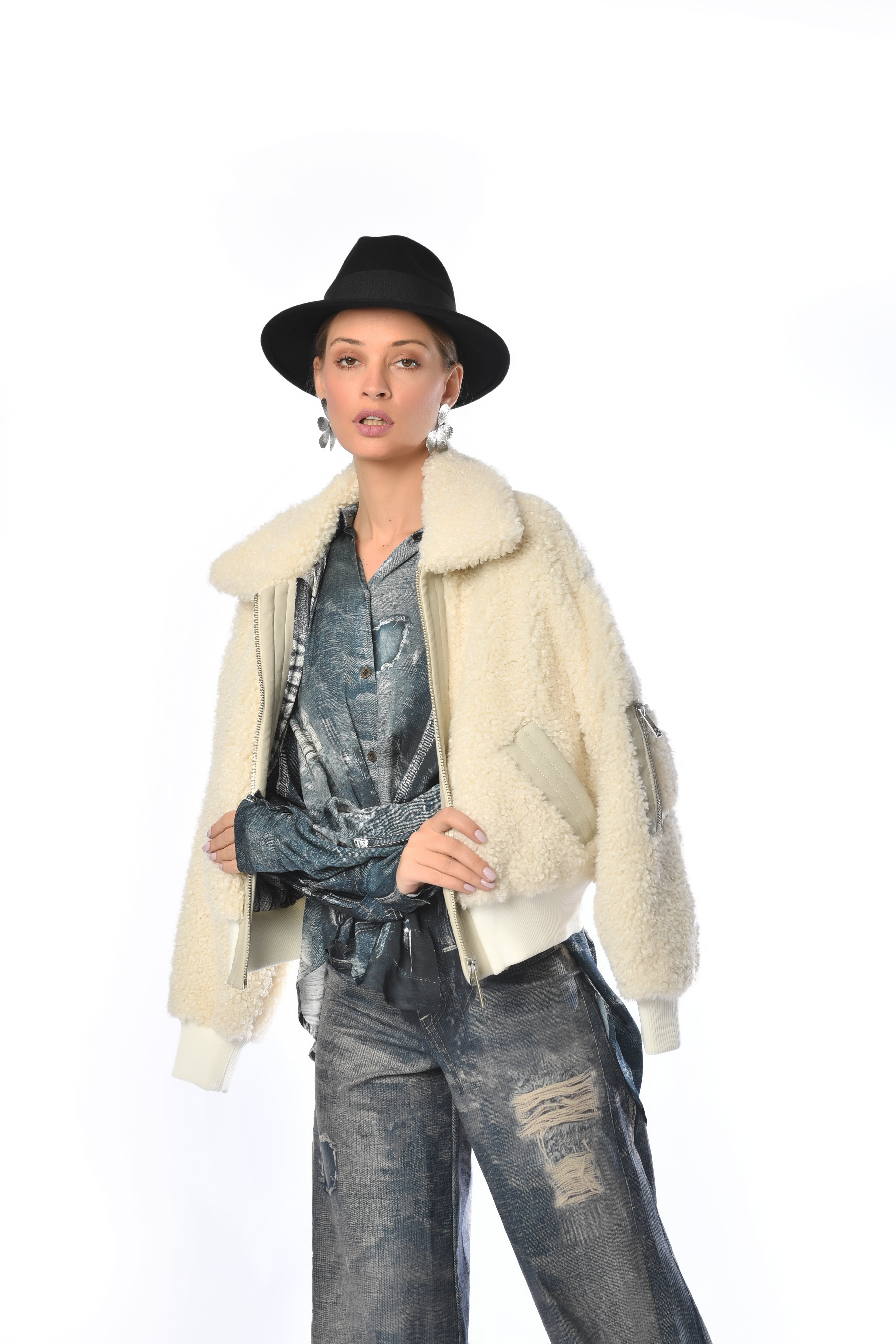Cozy Bomber Jacket