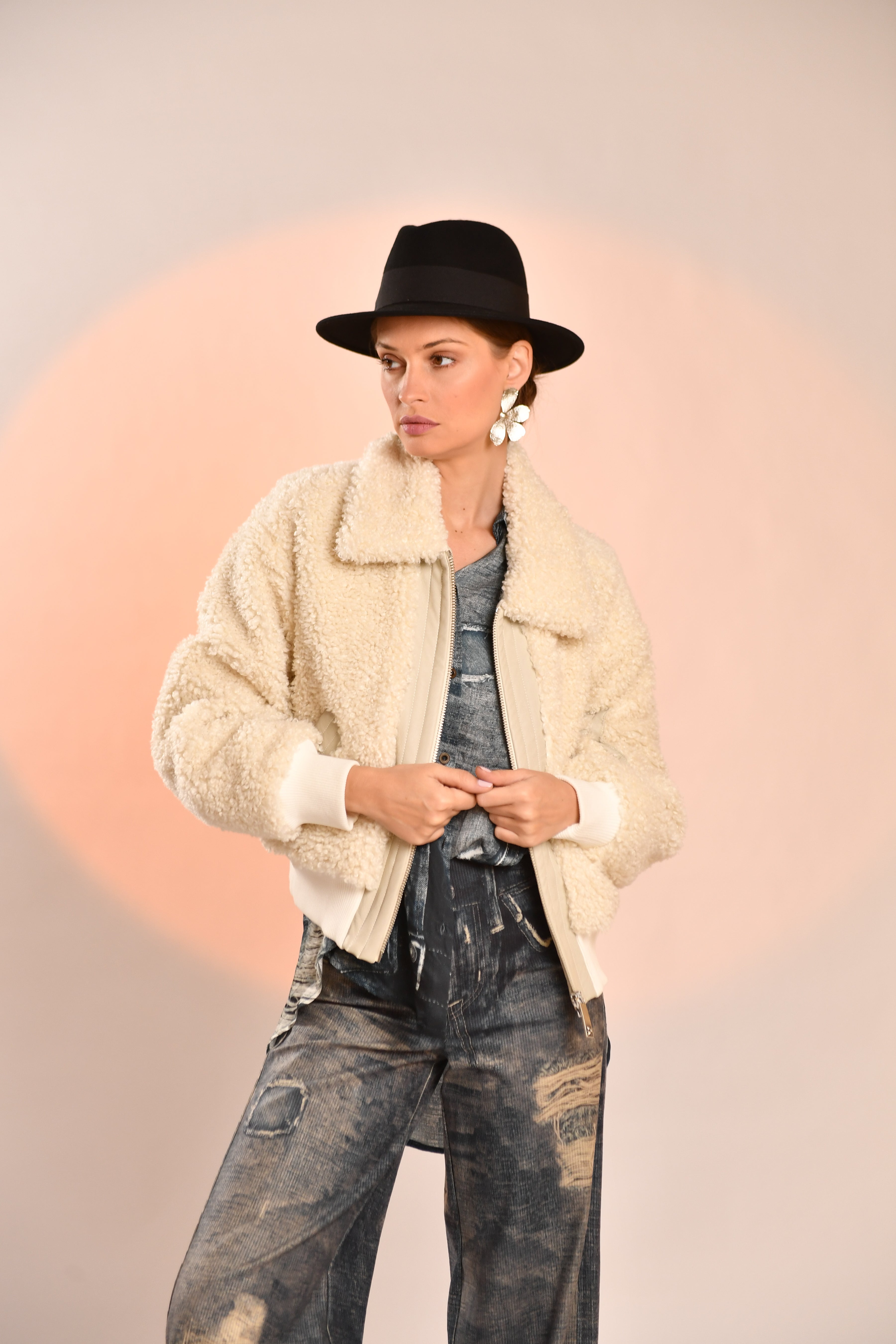 Cozy Bomber Jacket