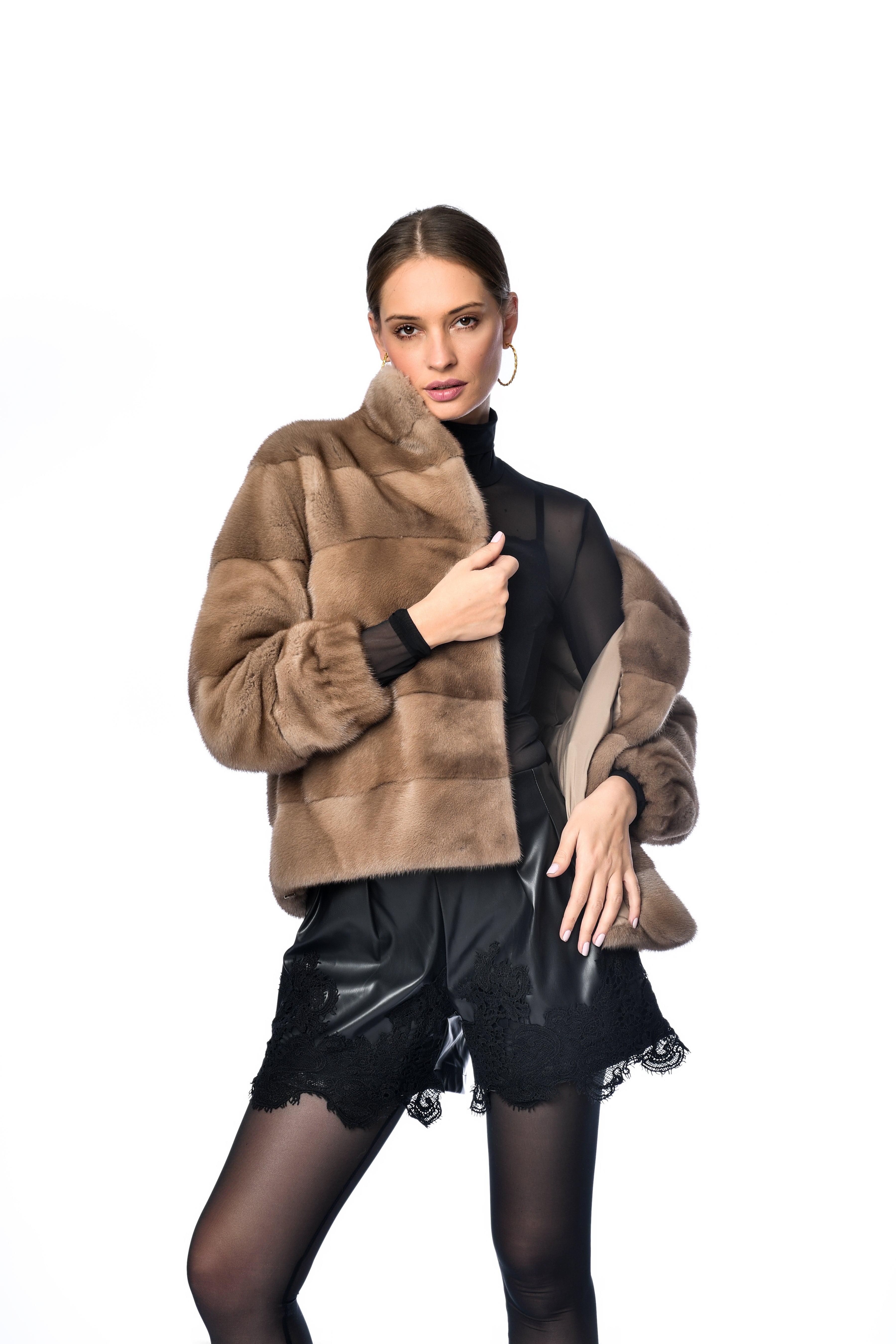 Mink Pastel Fur Jacket