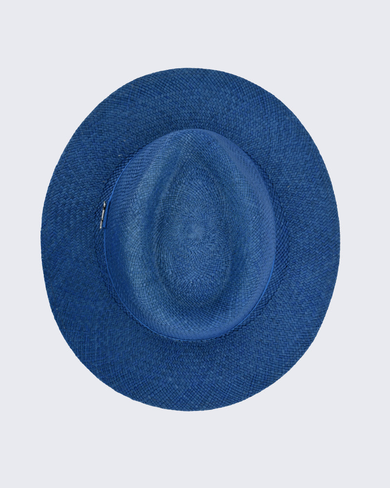 Textured Wide-Brim Hat