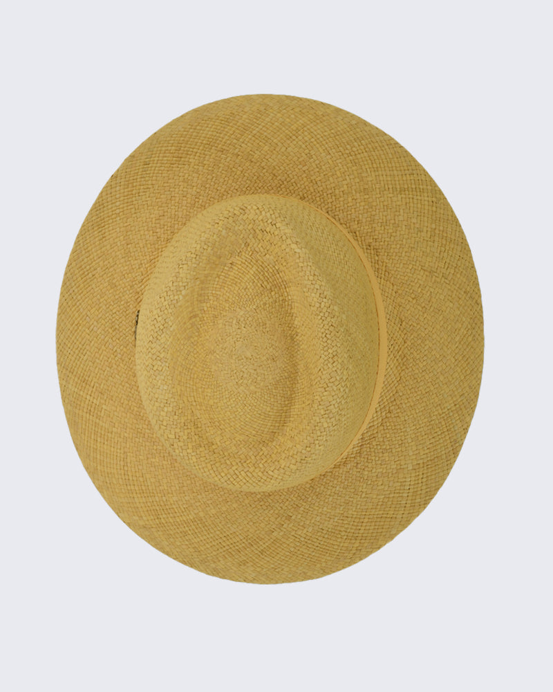 Textured Wide-Brim Hat