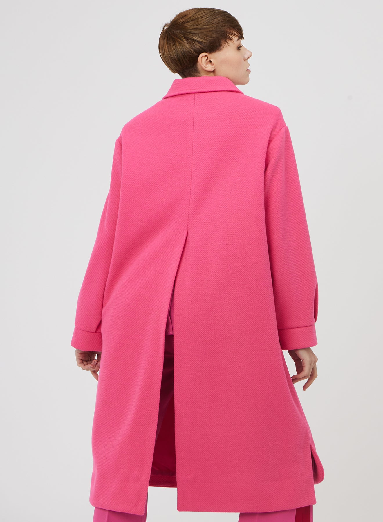 SHIRT EFFECT COAT WITH POCKETS SI/267