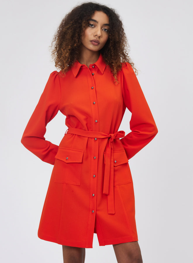 SHIRT-DRESS WITH BUTTONS SI/2277
