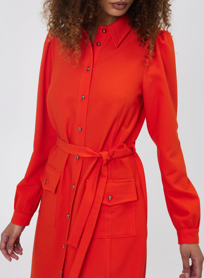 SHIRT-DRESS WITH BUTTONS SI/2277