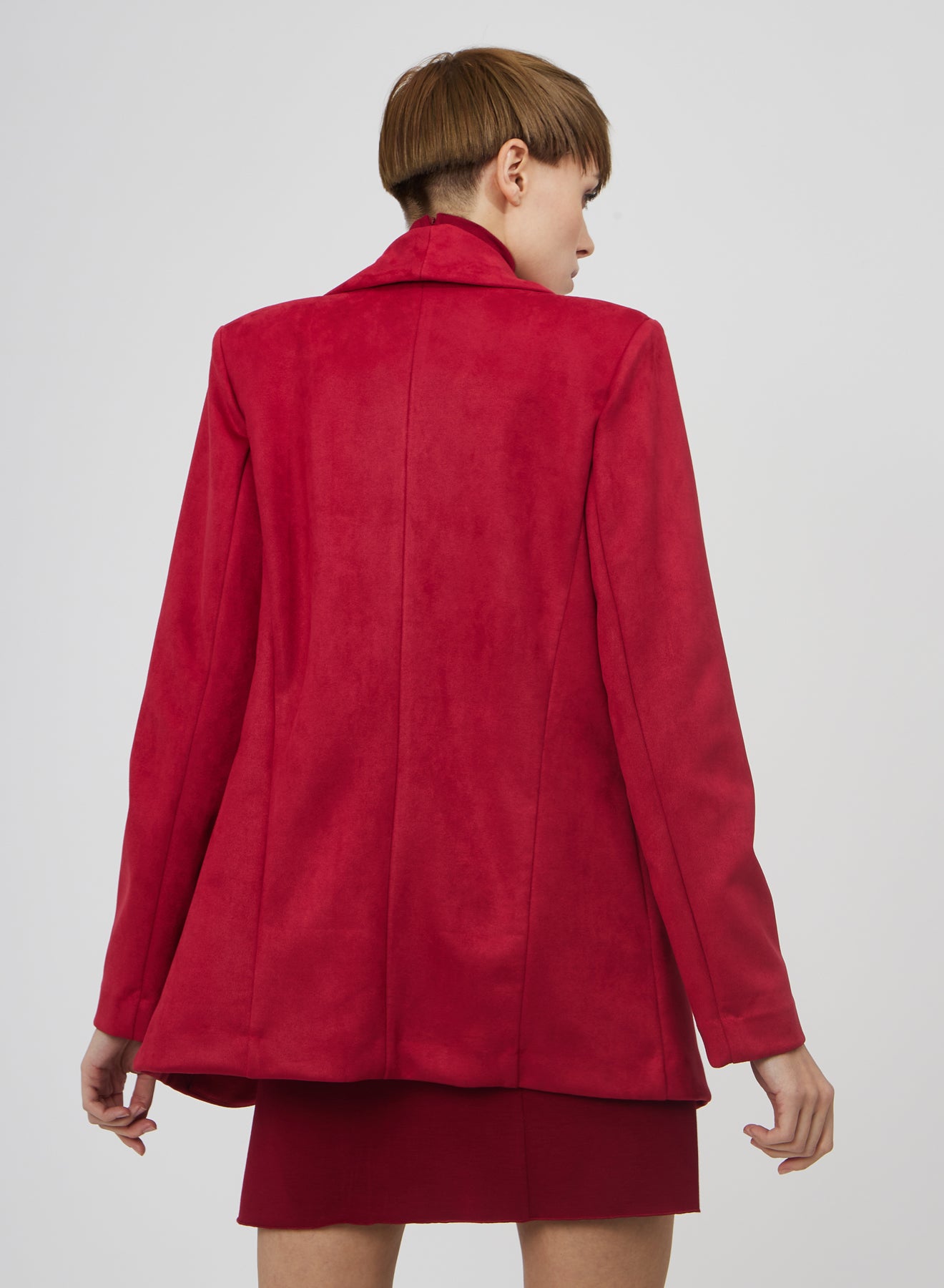 JACKET WITH ELONGATED COLLAR SI/2442