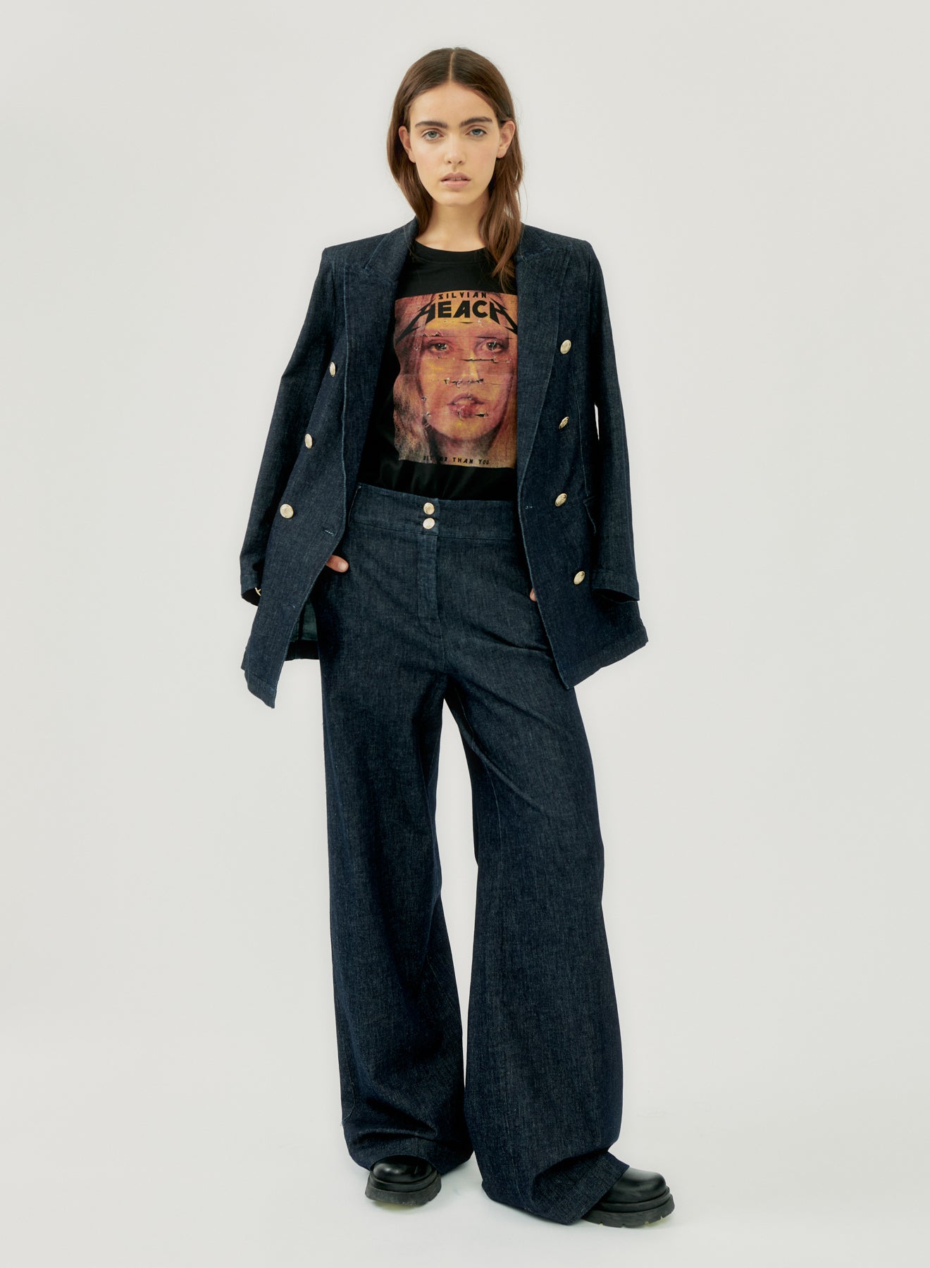 Jeans Wide Leg Si/141