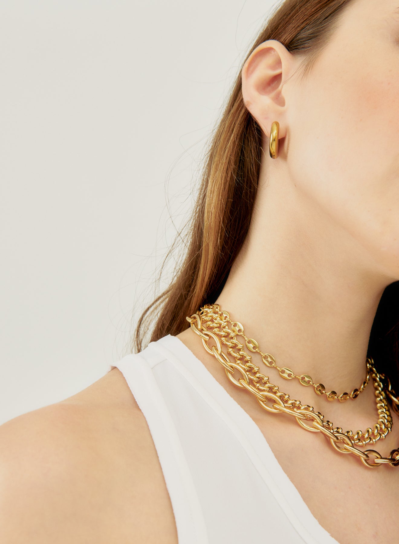 Basic Crewneck Tank Top Si/2470 - Maria Pino