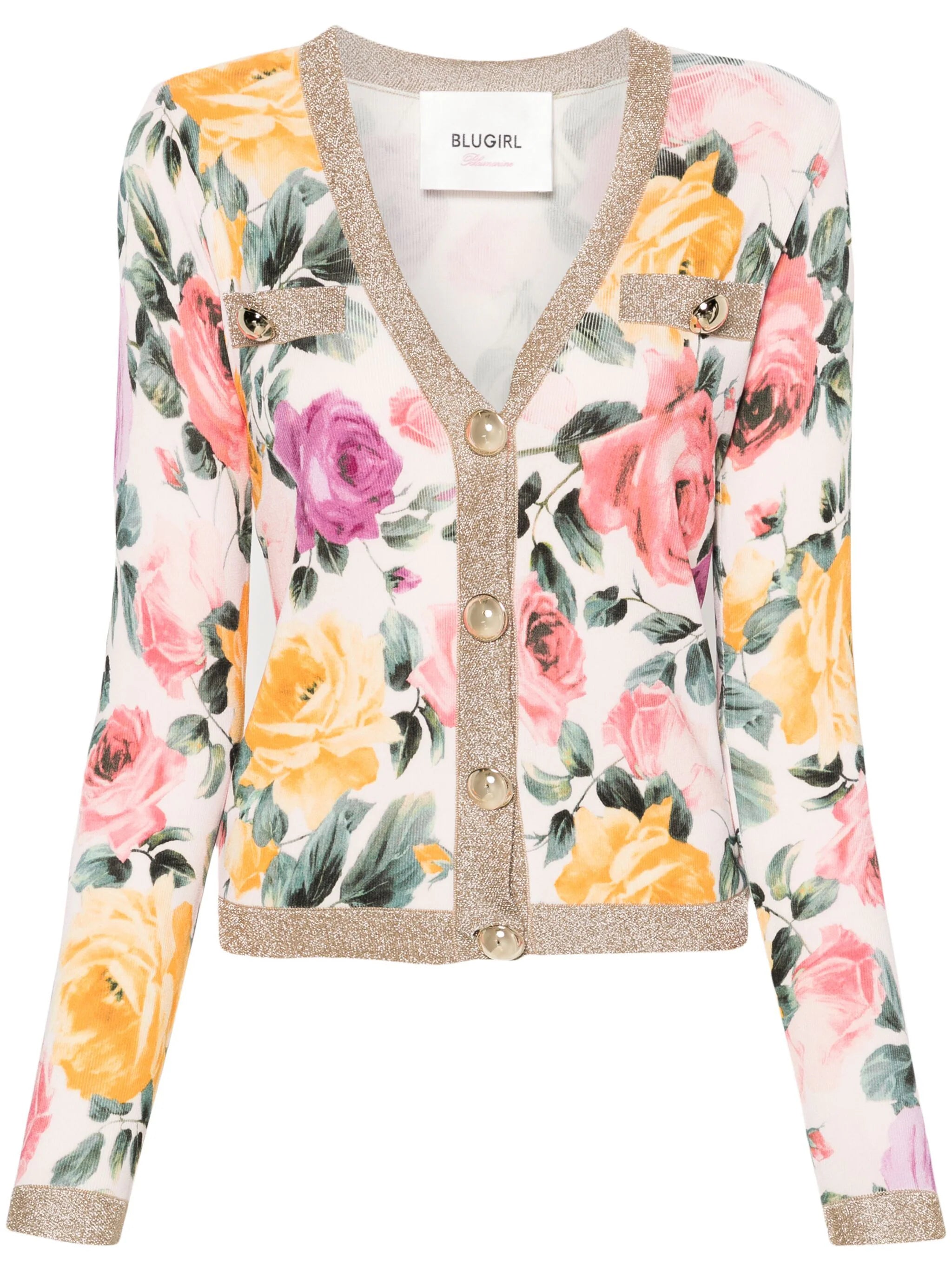 Blossom Chic Knit Blazer