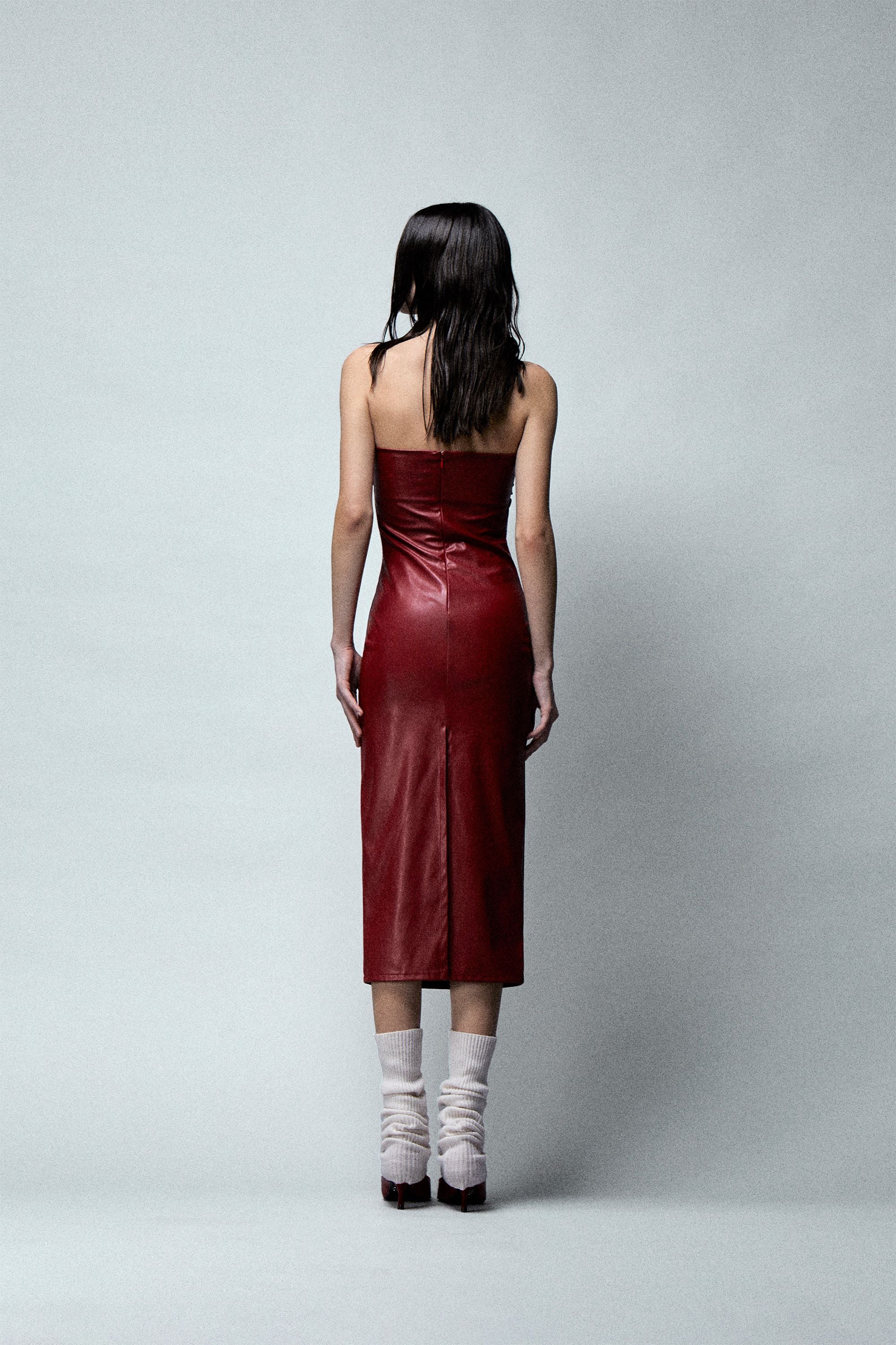 Radiant Burgundy Dress