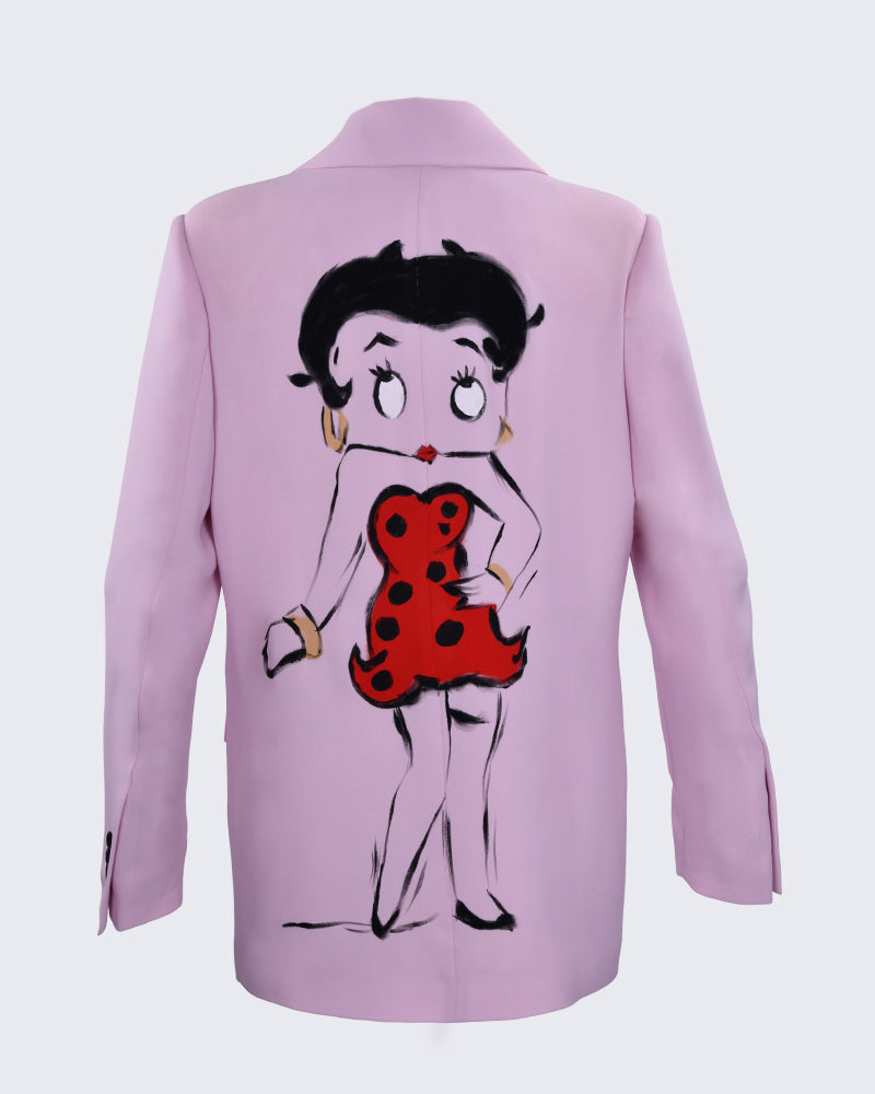 Betty Boop Graphic Blazer