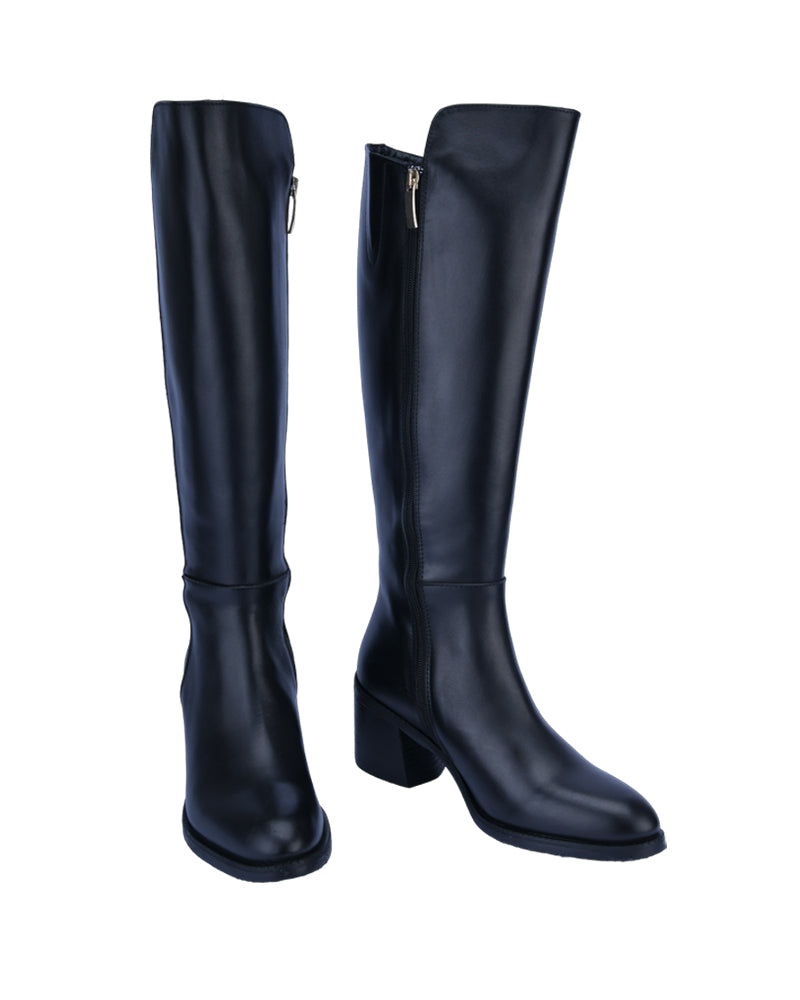 Midnight Knee-High Boots