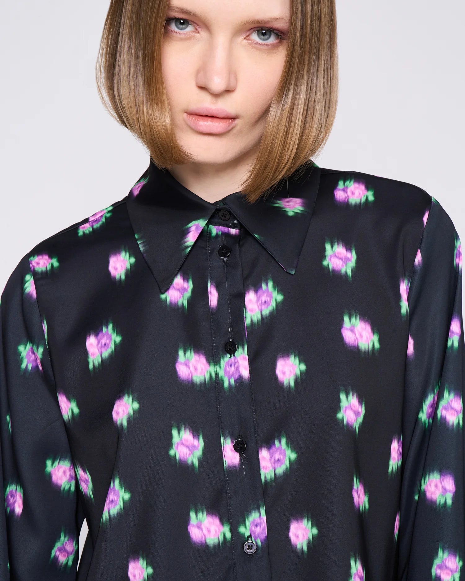 Abstract Patterned Shirt