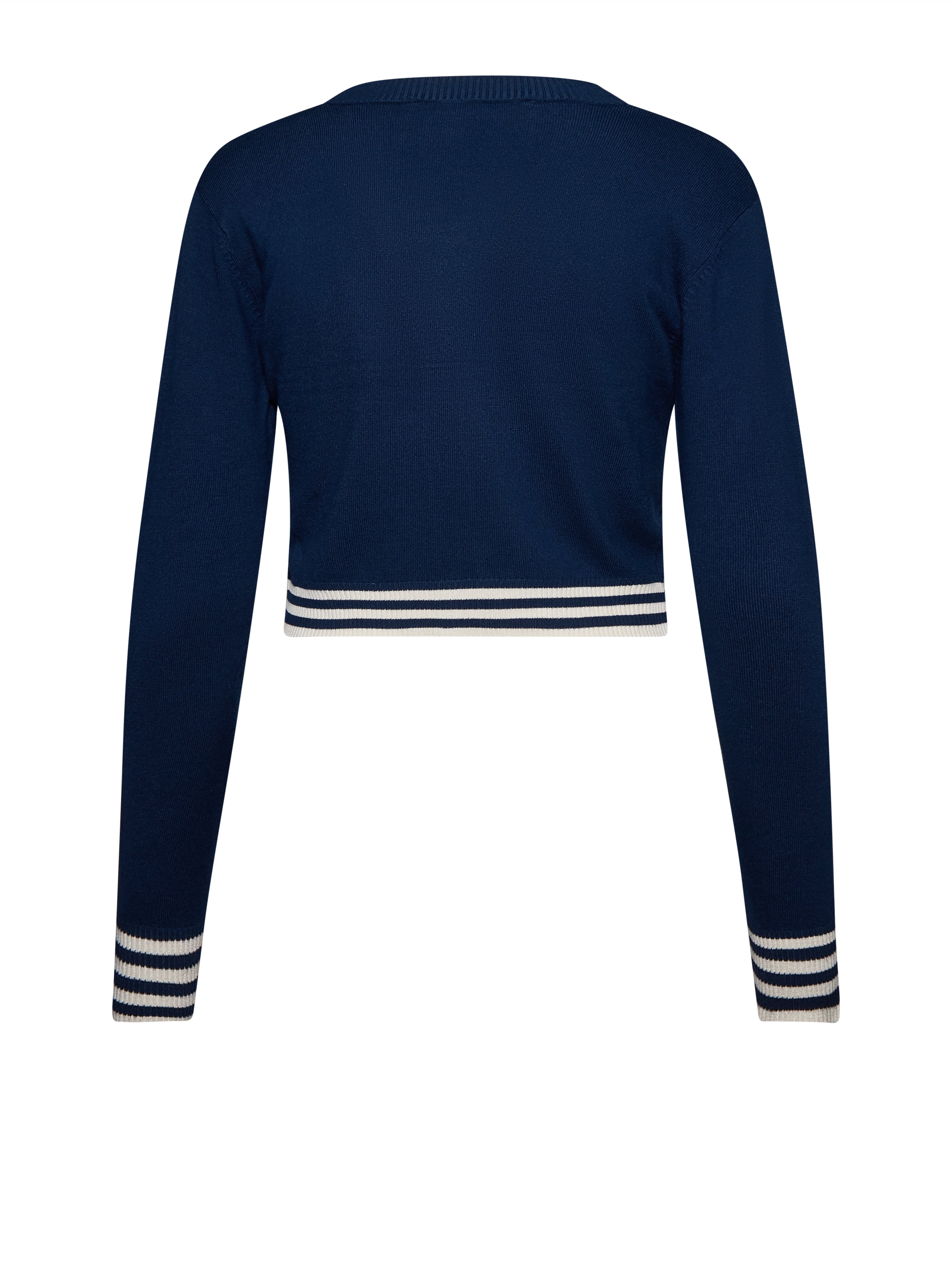 Short cardigan with decorative details