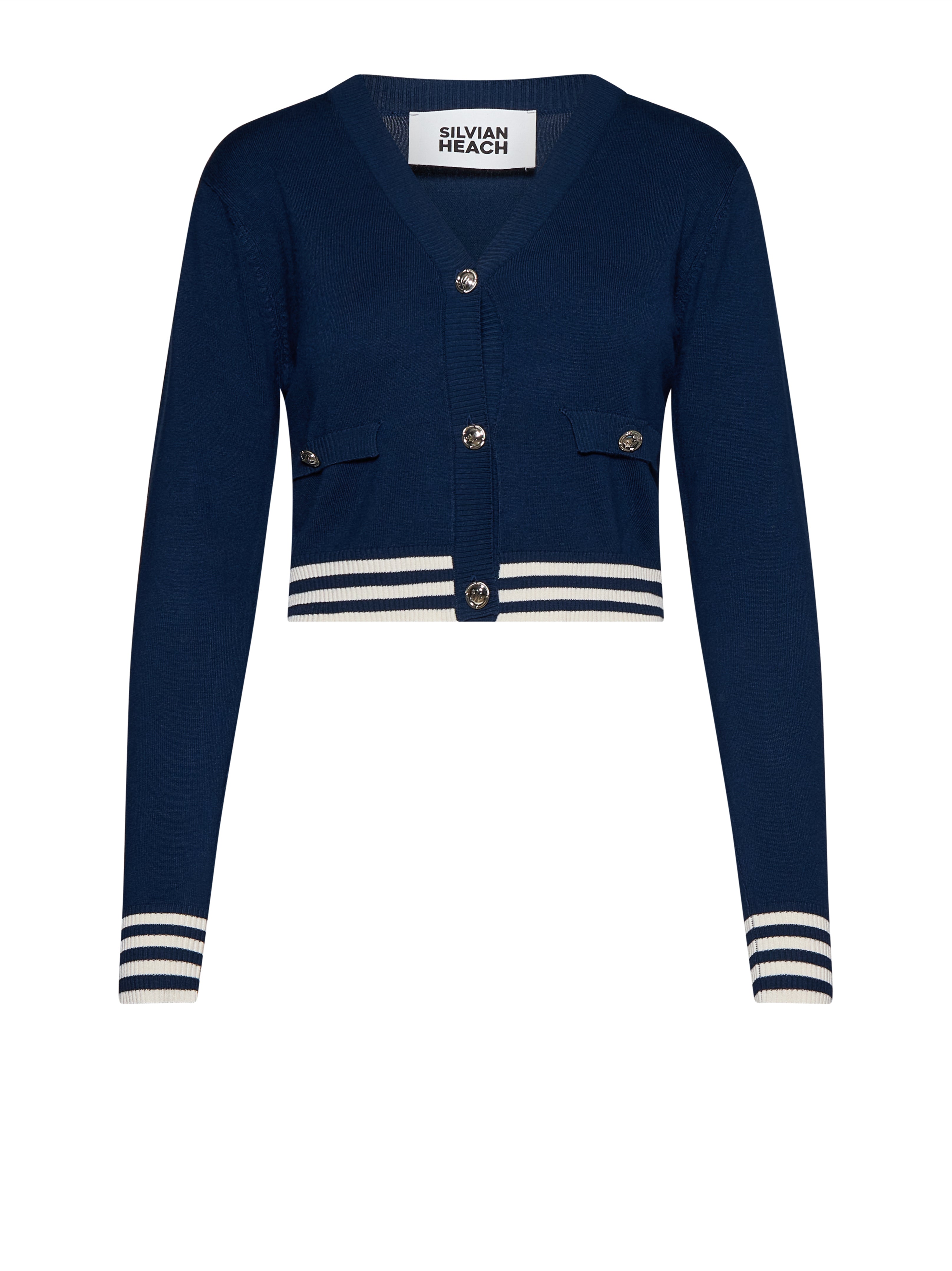 Short cardigan with decorative details