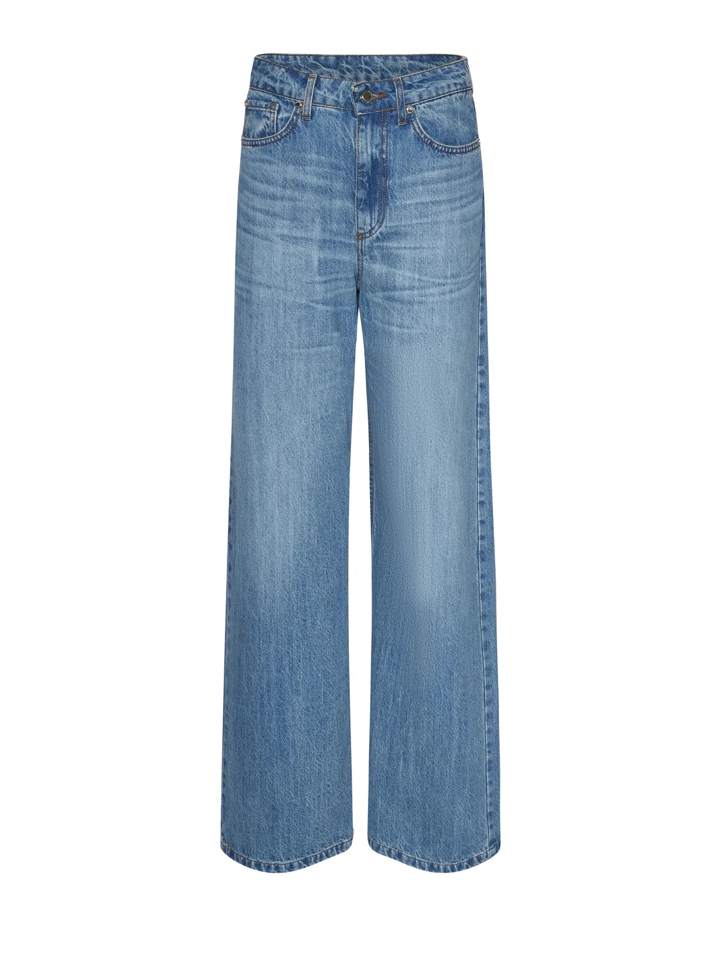 Five-pocket trousers with a wide fit