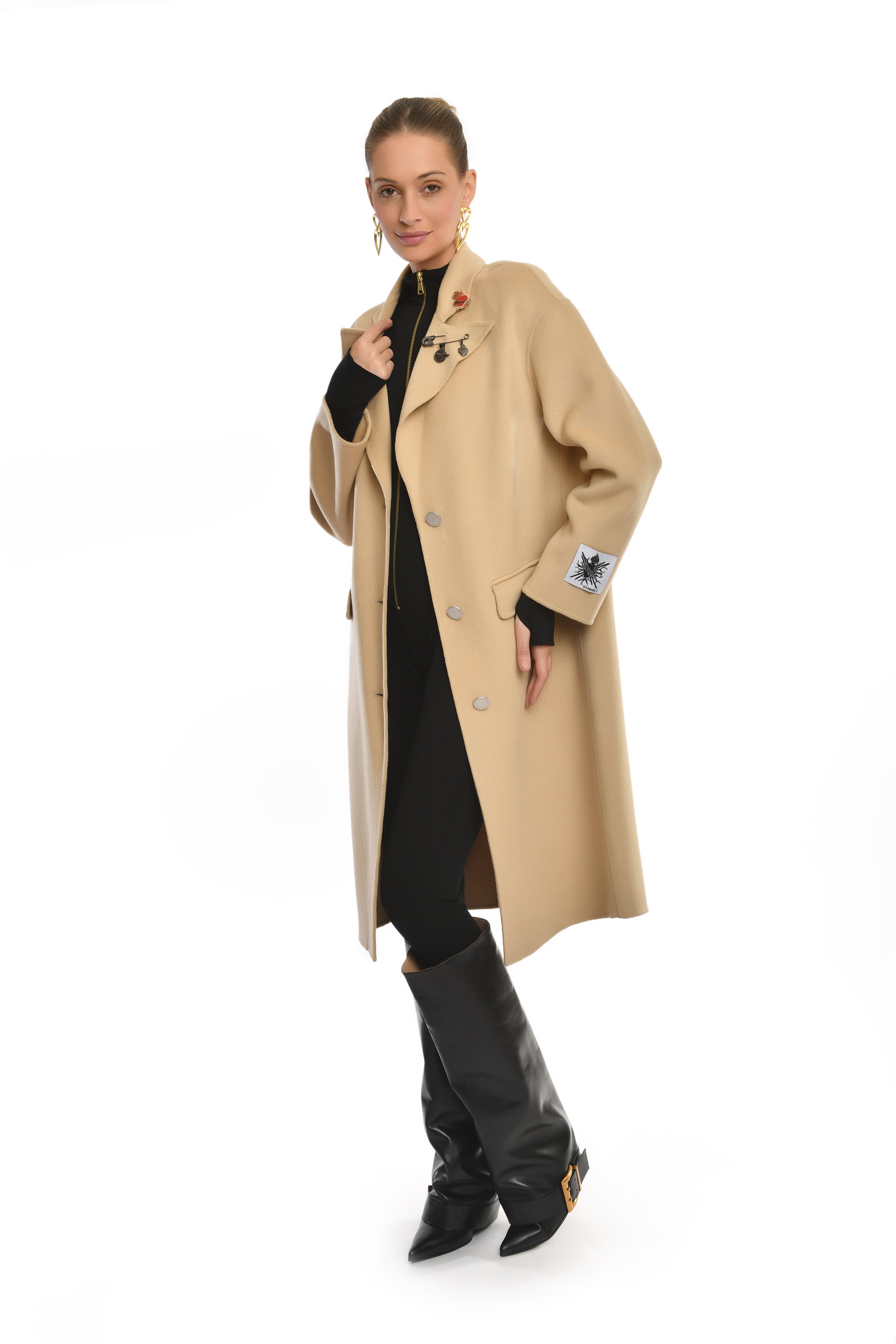 Oathkeeper Wool Blend Coat