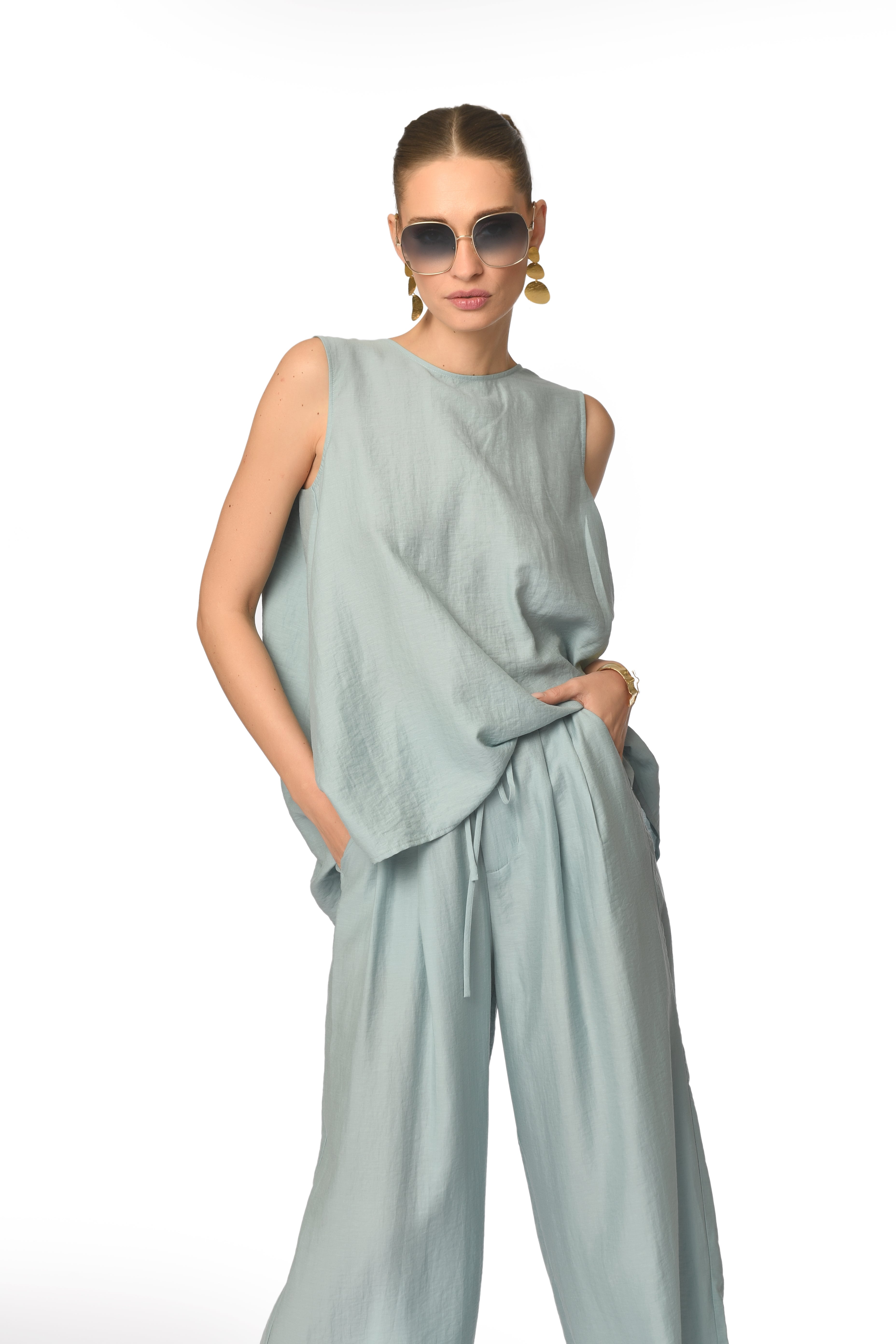 Reversible Drape Top