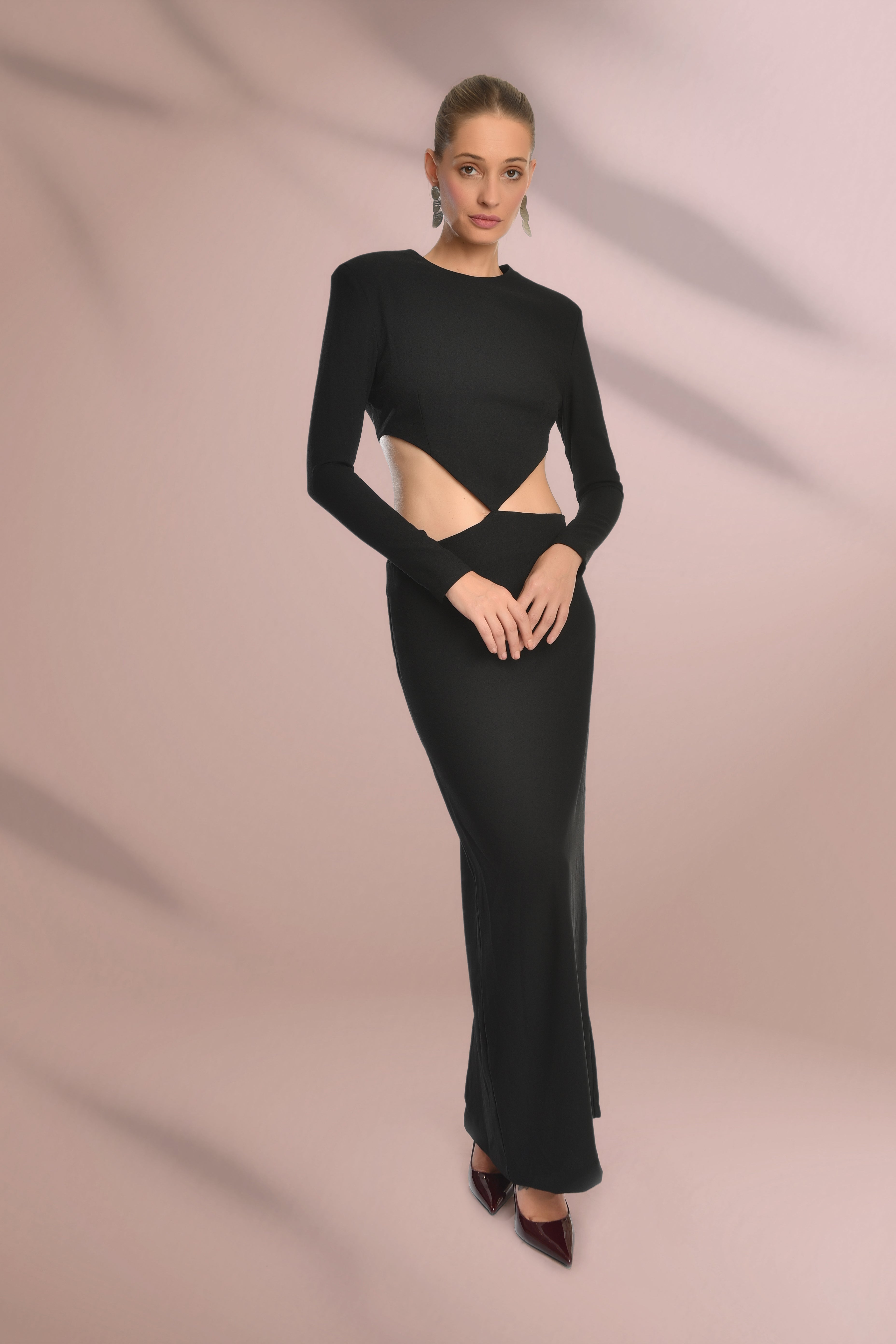 Midsection Cutout Dress