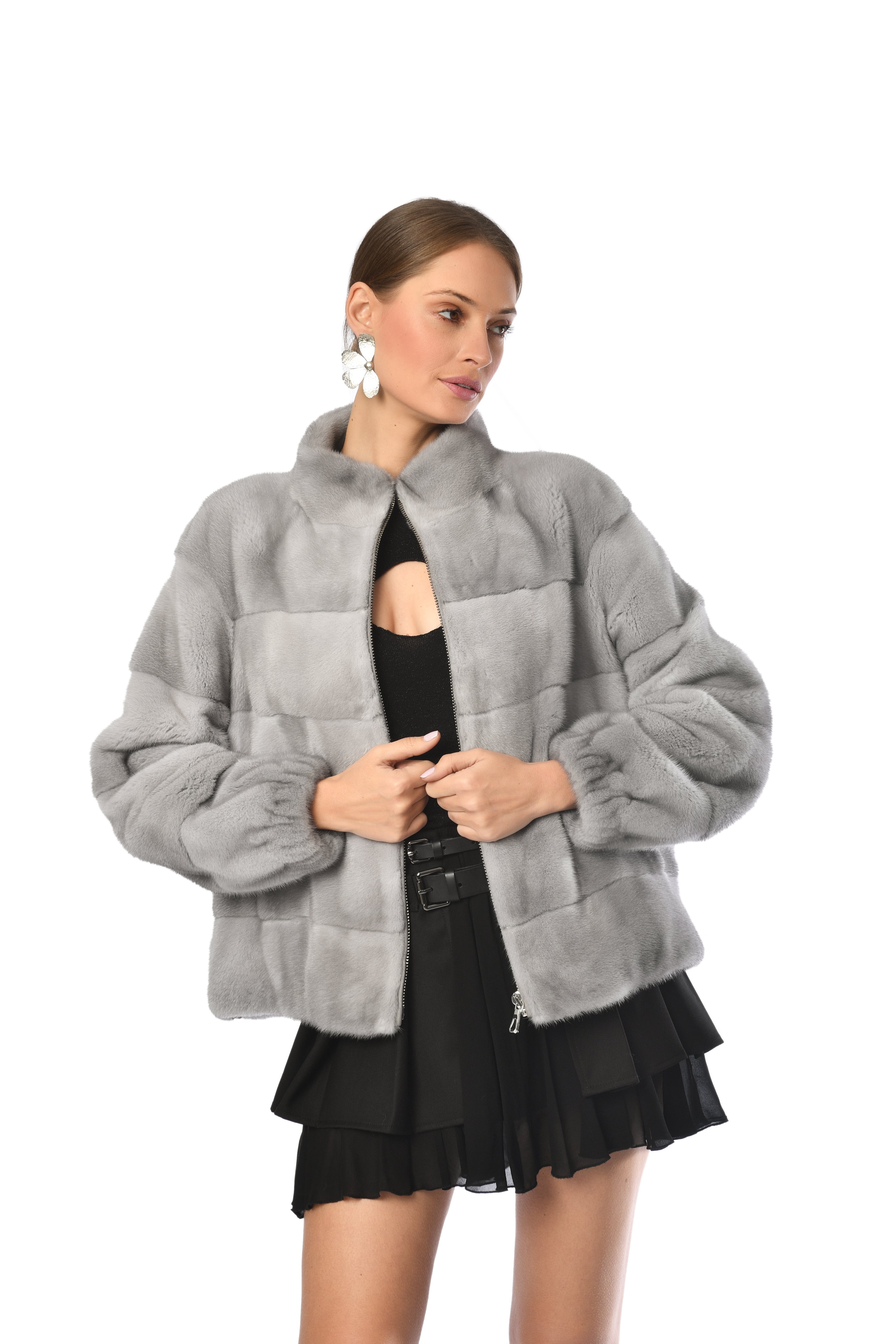 Mink Pastel Fur Jacket