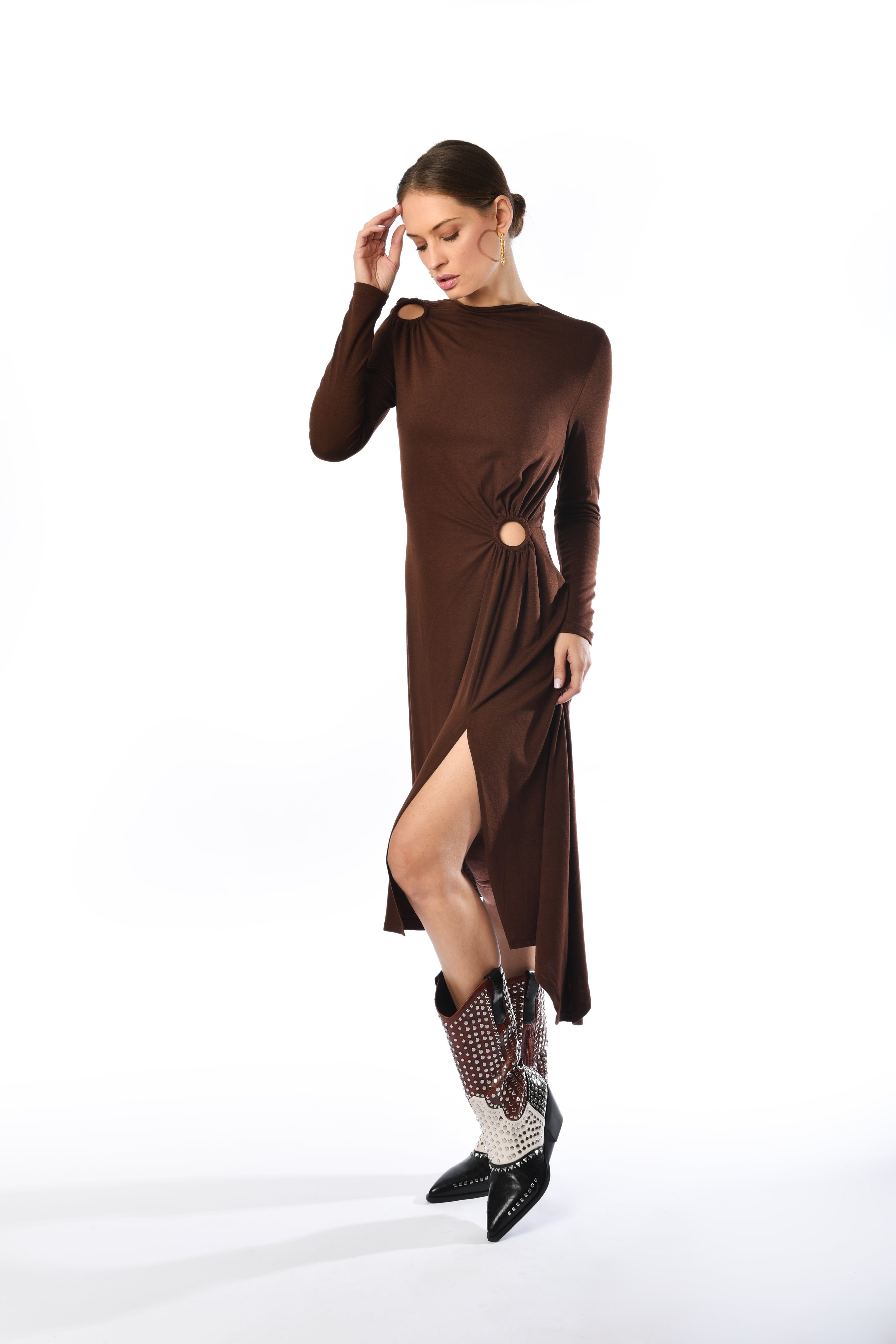 Long Asymmetrical Dress