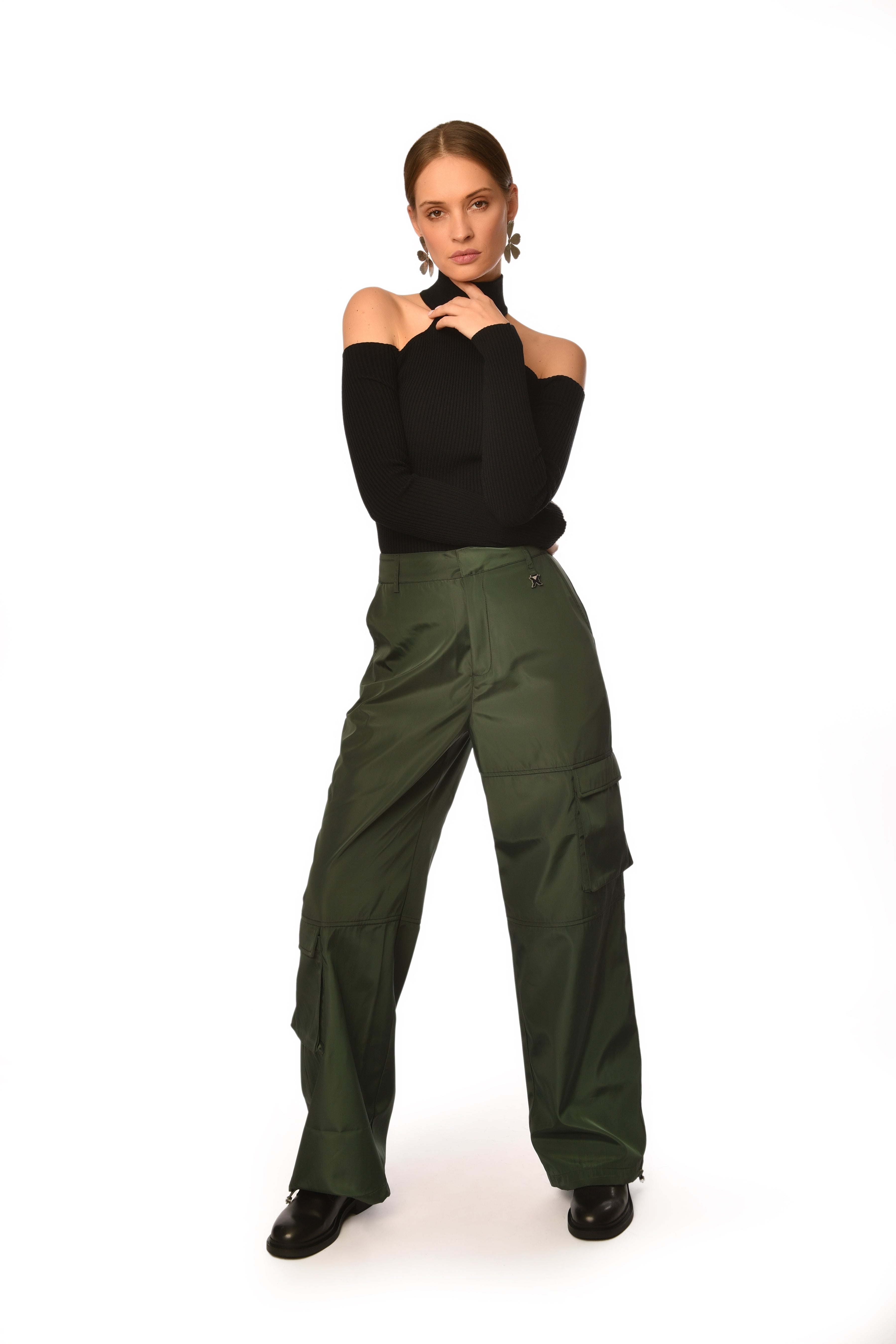 Cargo Pants with Adjustable Straps