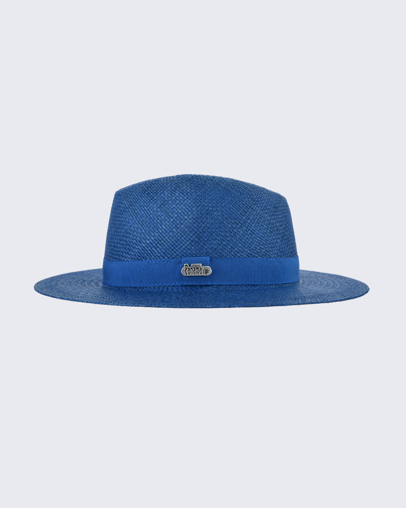 Textured Wide-Brim Hat