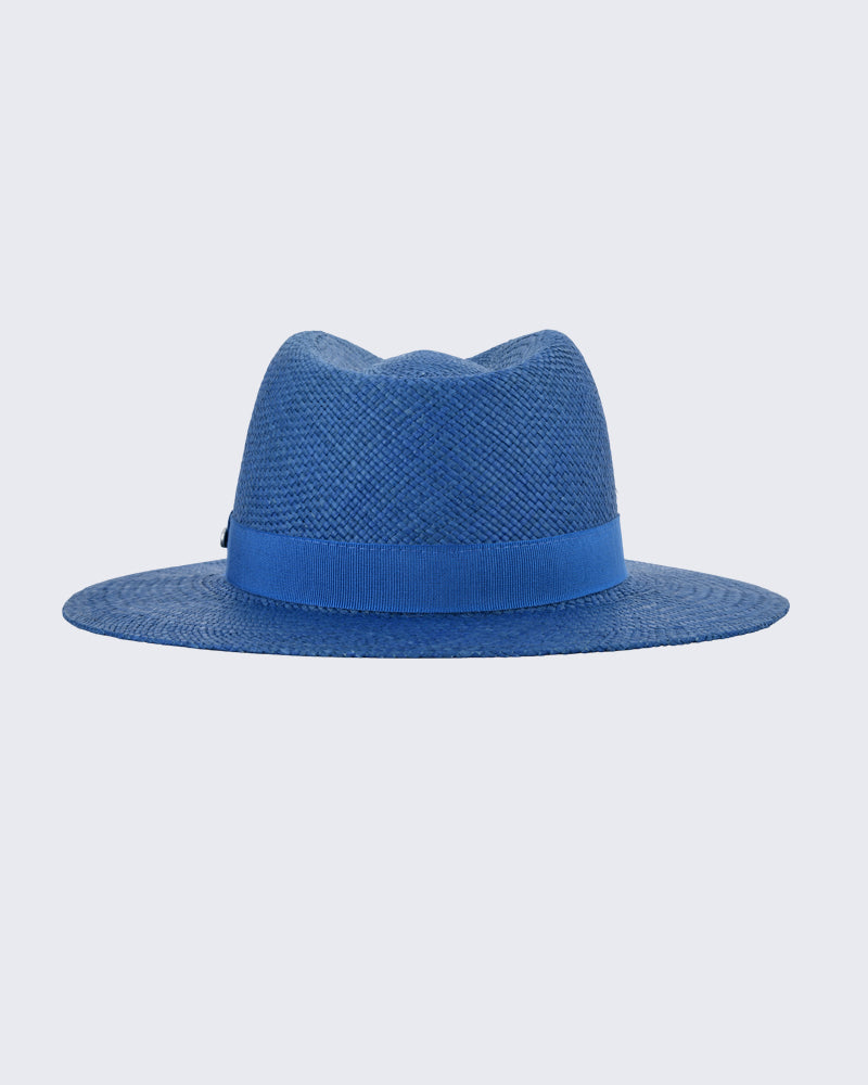 Textured Wide-Brim Hat