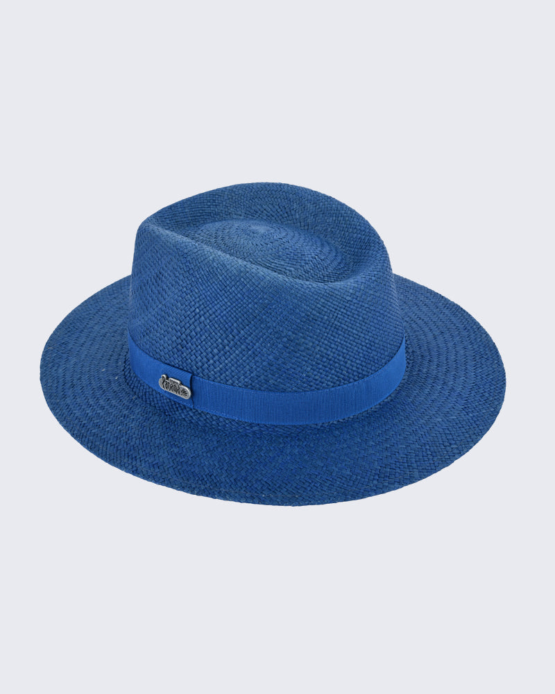Textured Wide-Brim Hat