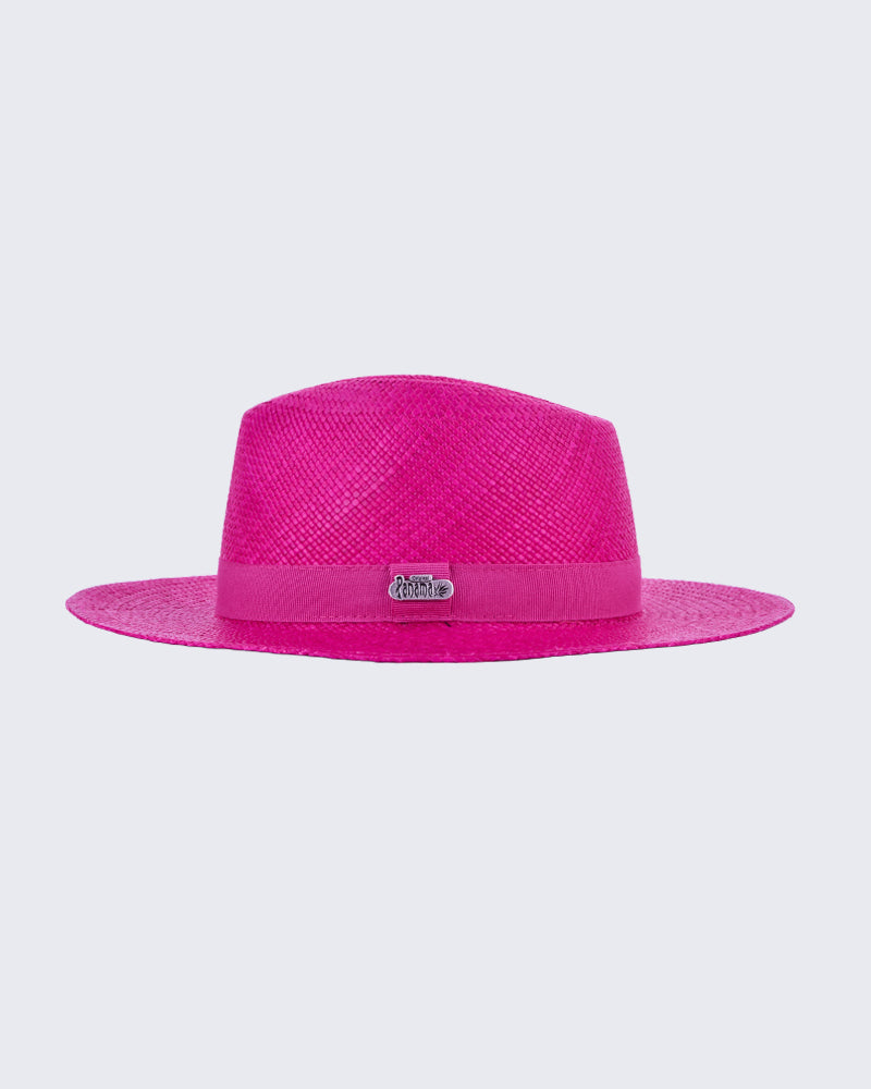 Textured Wide-Brim Hat