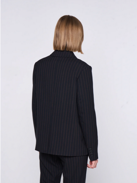 Classic Pinstripe Blazer