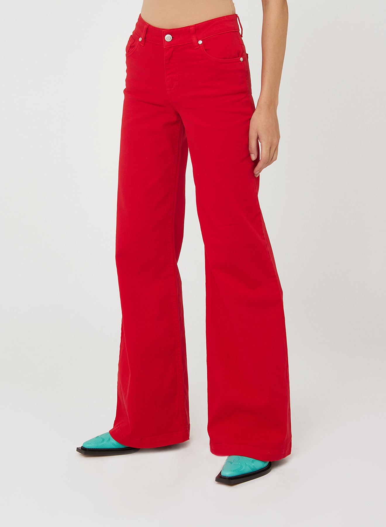 WIDE LEG COLORED JEANS SI/2113